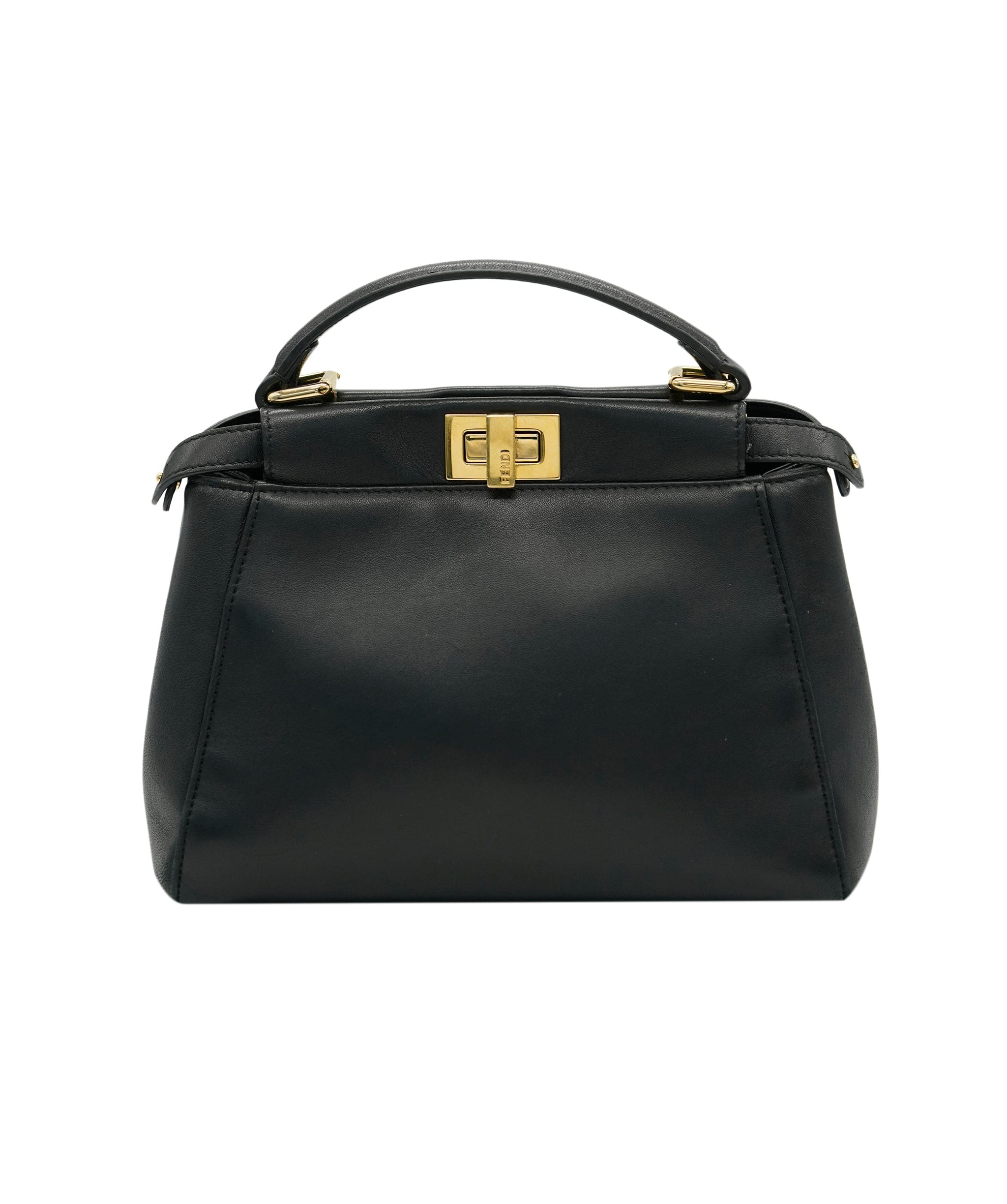 Fendi Fendi Black Peekabo Small Crossbody Bag  ALC1629