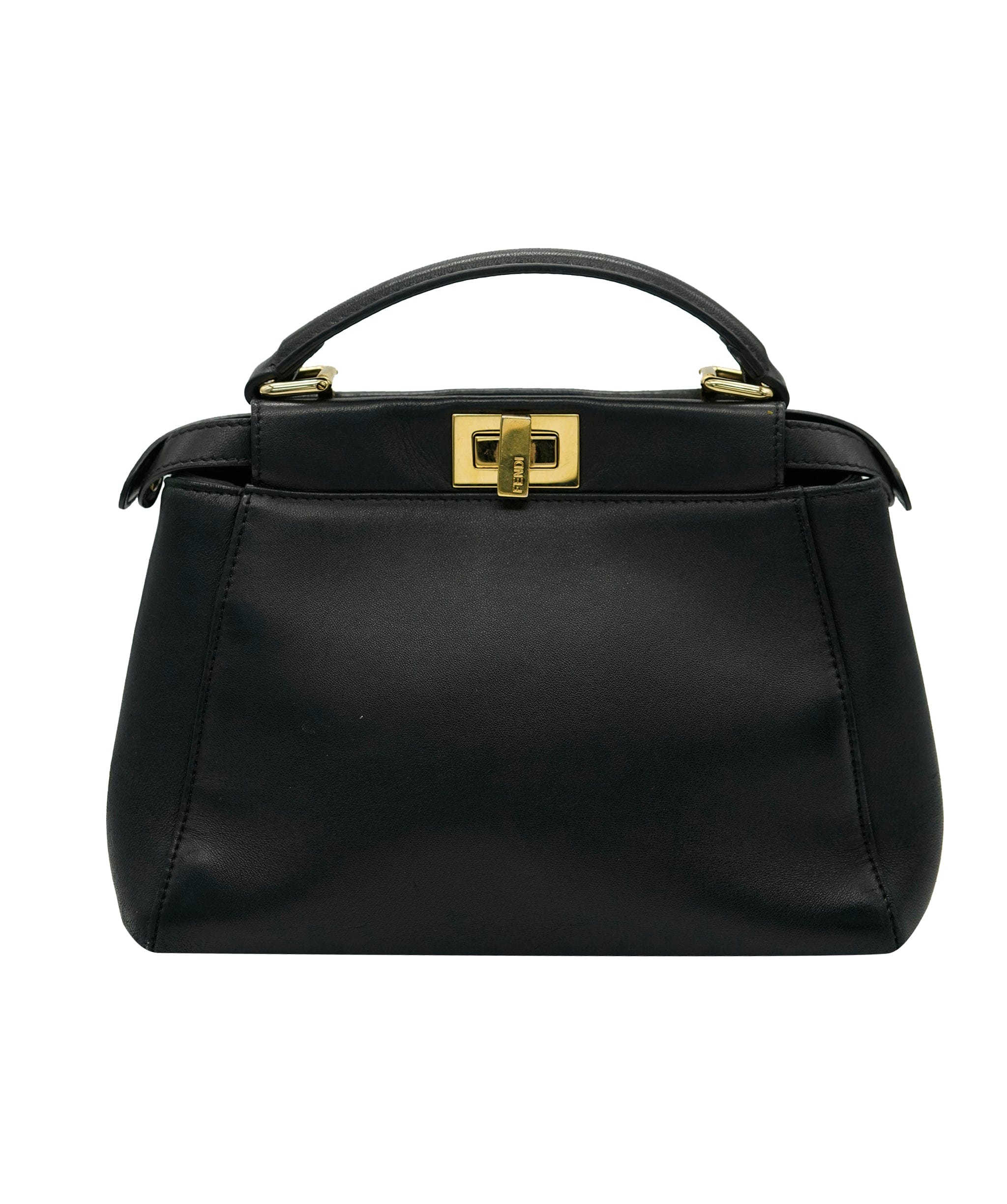 Fendi Fendi Black Peekabo Small Crossbody Bag  ALC1629