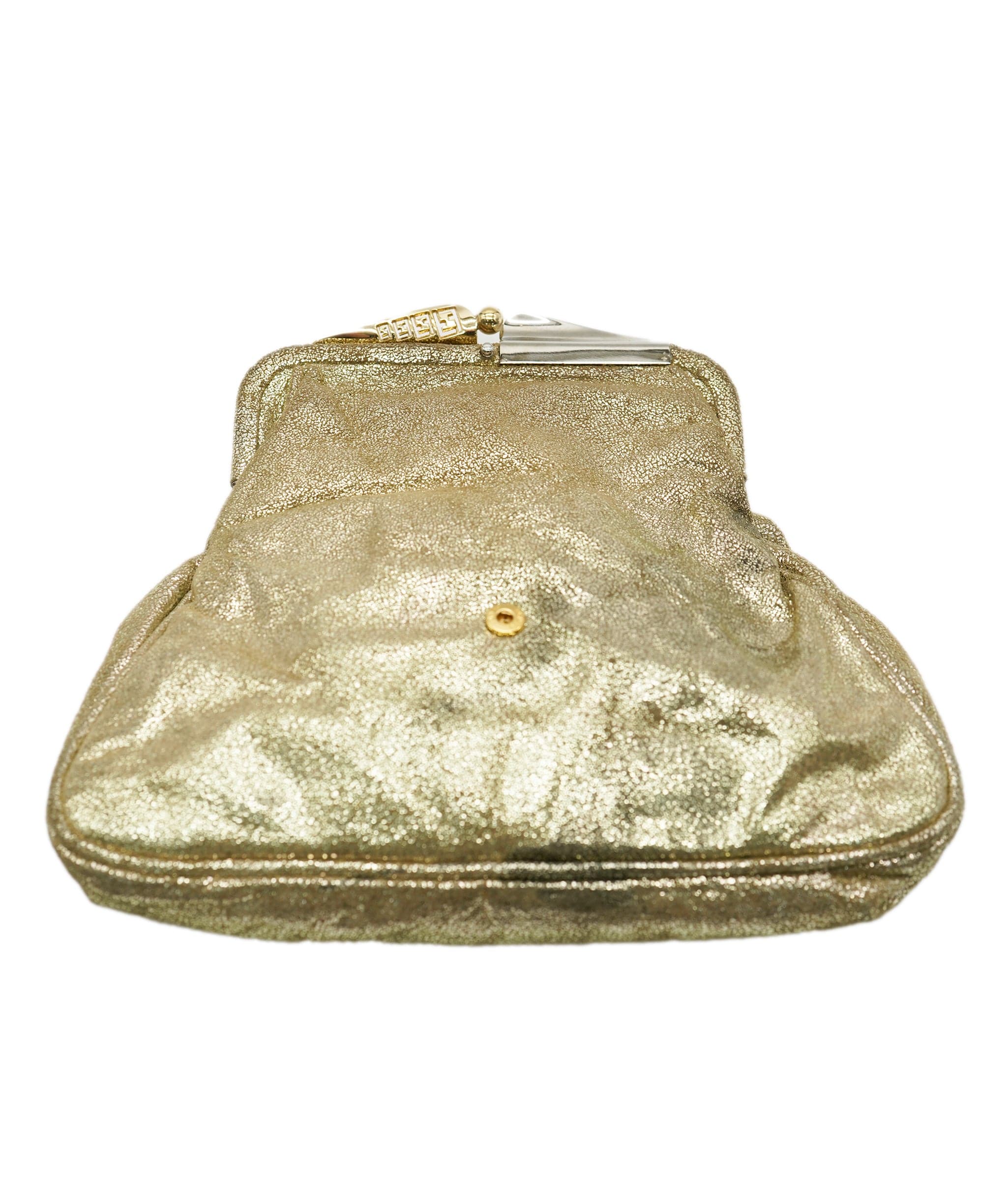 Fendi Fendi Gold Clutch  ALC1281