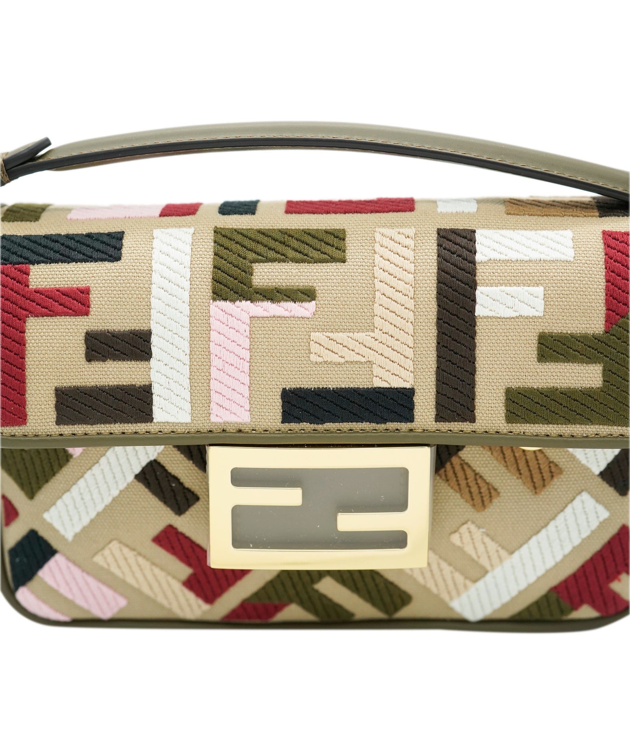 Fendi Fendi multicolour FF mini baguette - AJC0774