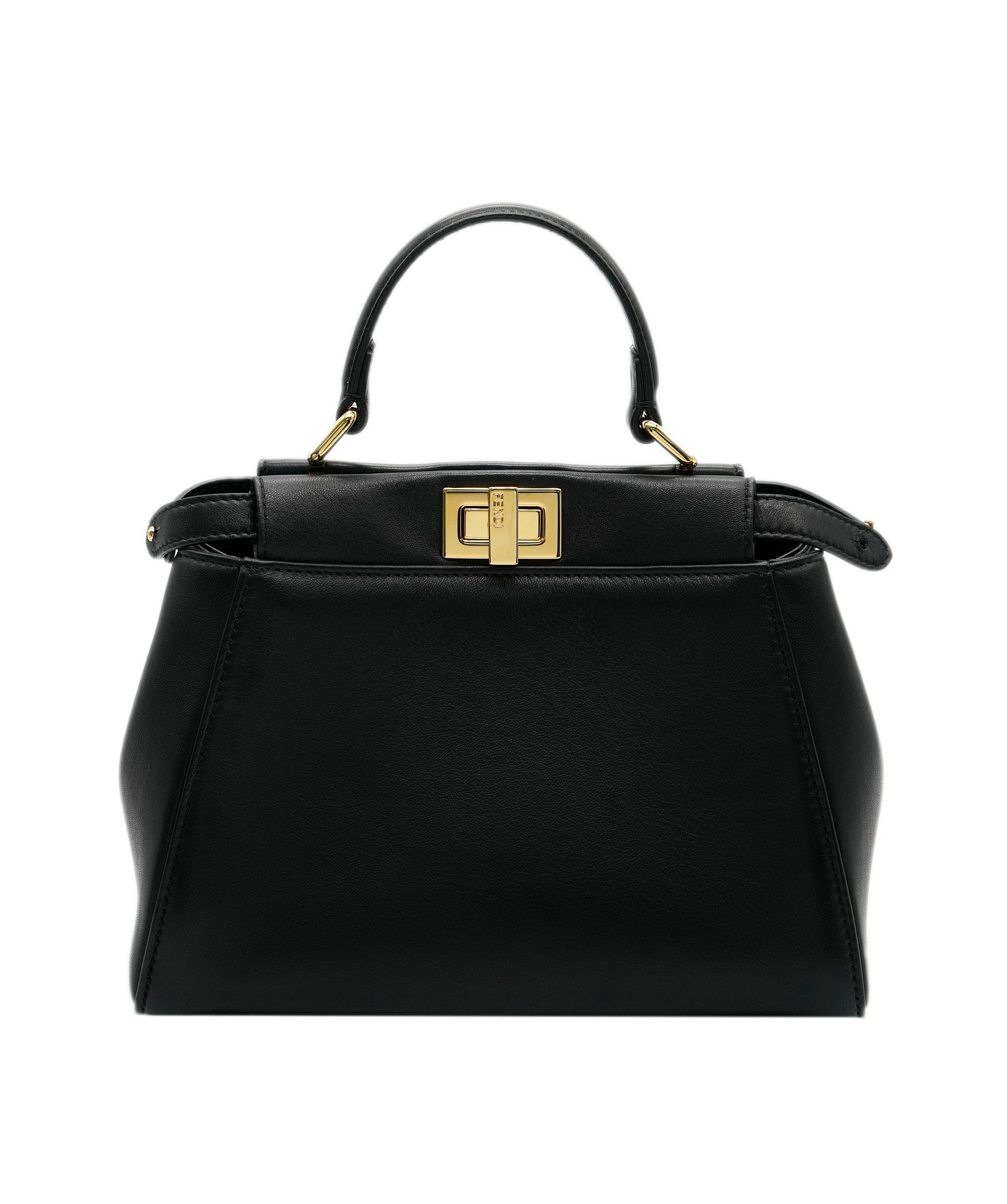 Fendi Fendi peekaboo mini black GHW AVC1808