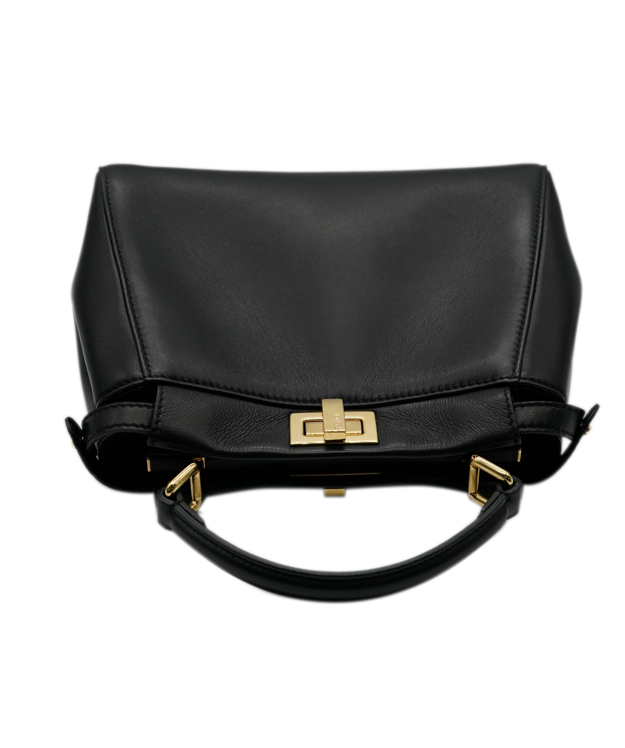 Fendi Fendi peekaboo mini black GHW AVC1808