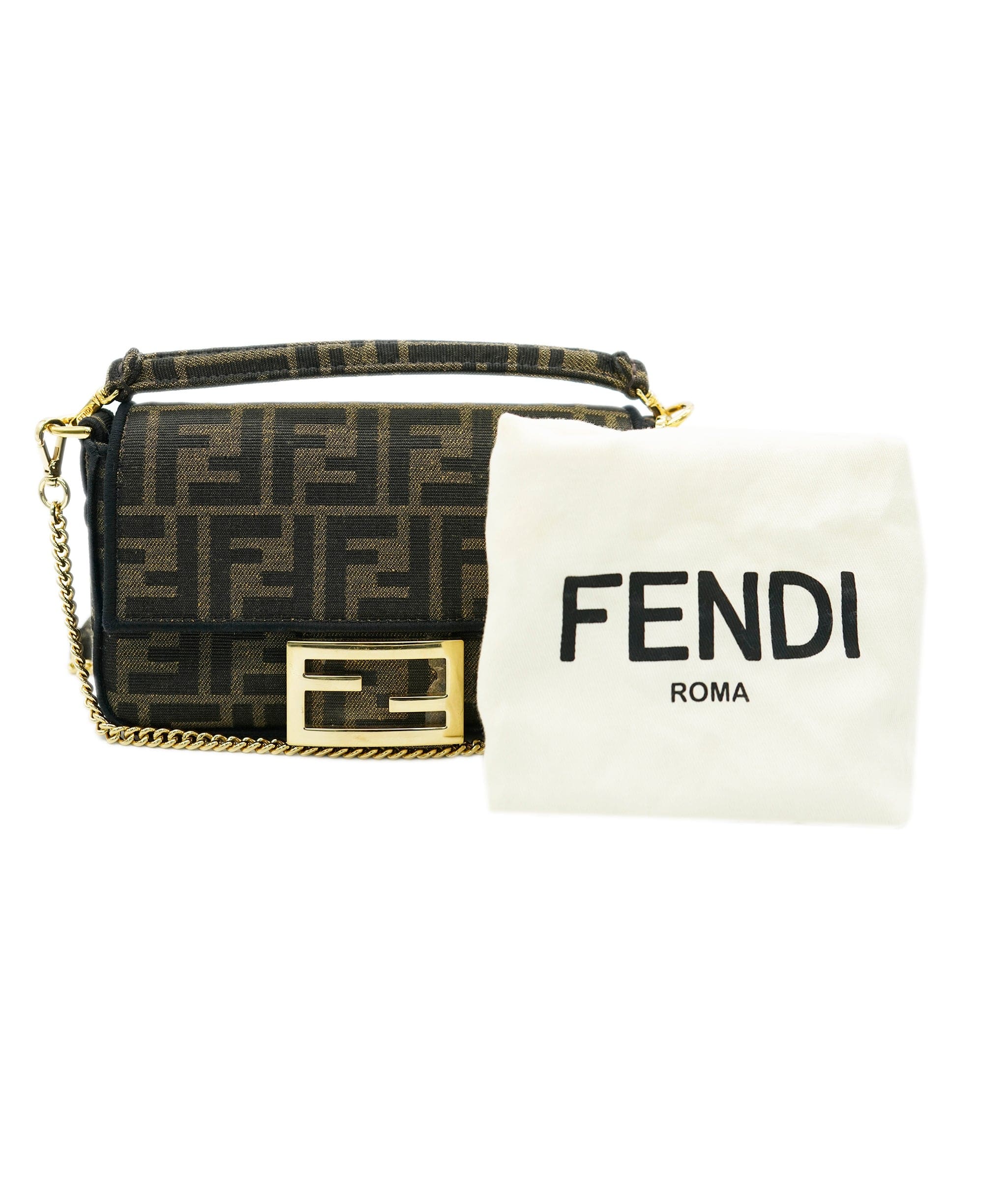 Fendi Fendi Zucca Baguette with GHW  ALC1604