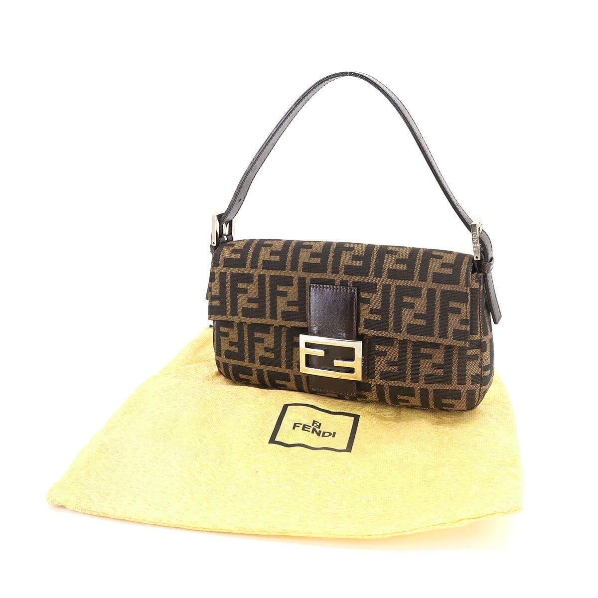 Fendi Fendi Zucca Mamma Baguette Shoulder Bag ASC4248