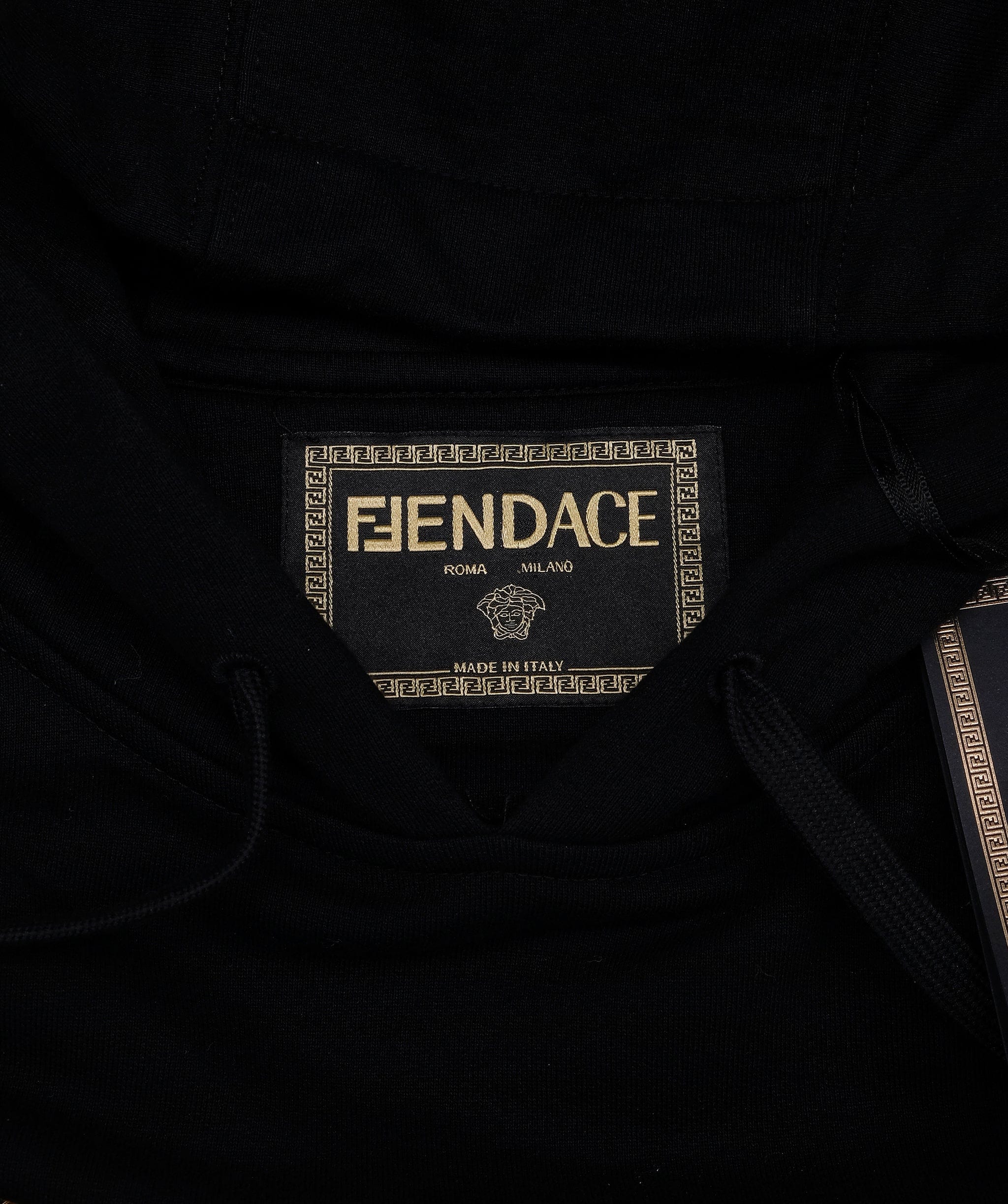 Fendi Fendace Hoodie Black M RJC2391