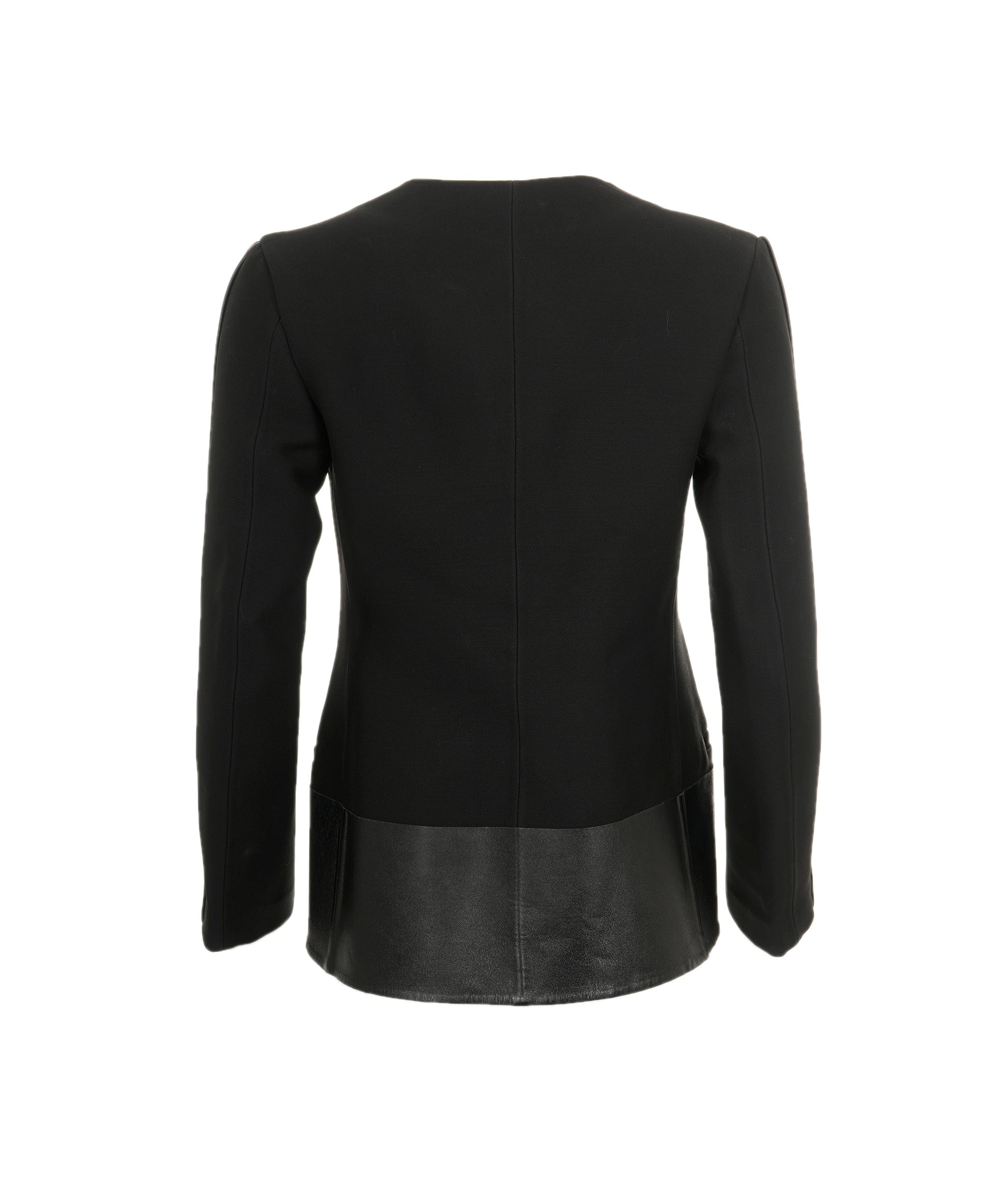 Fendi Fendi Leather Trim Blazer ALC0839