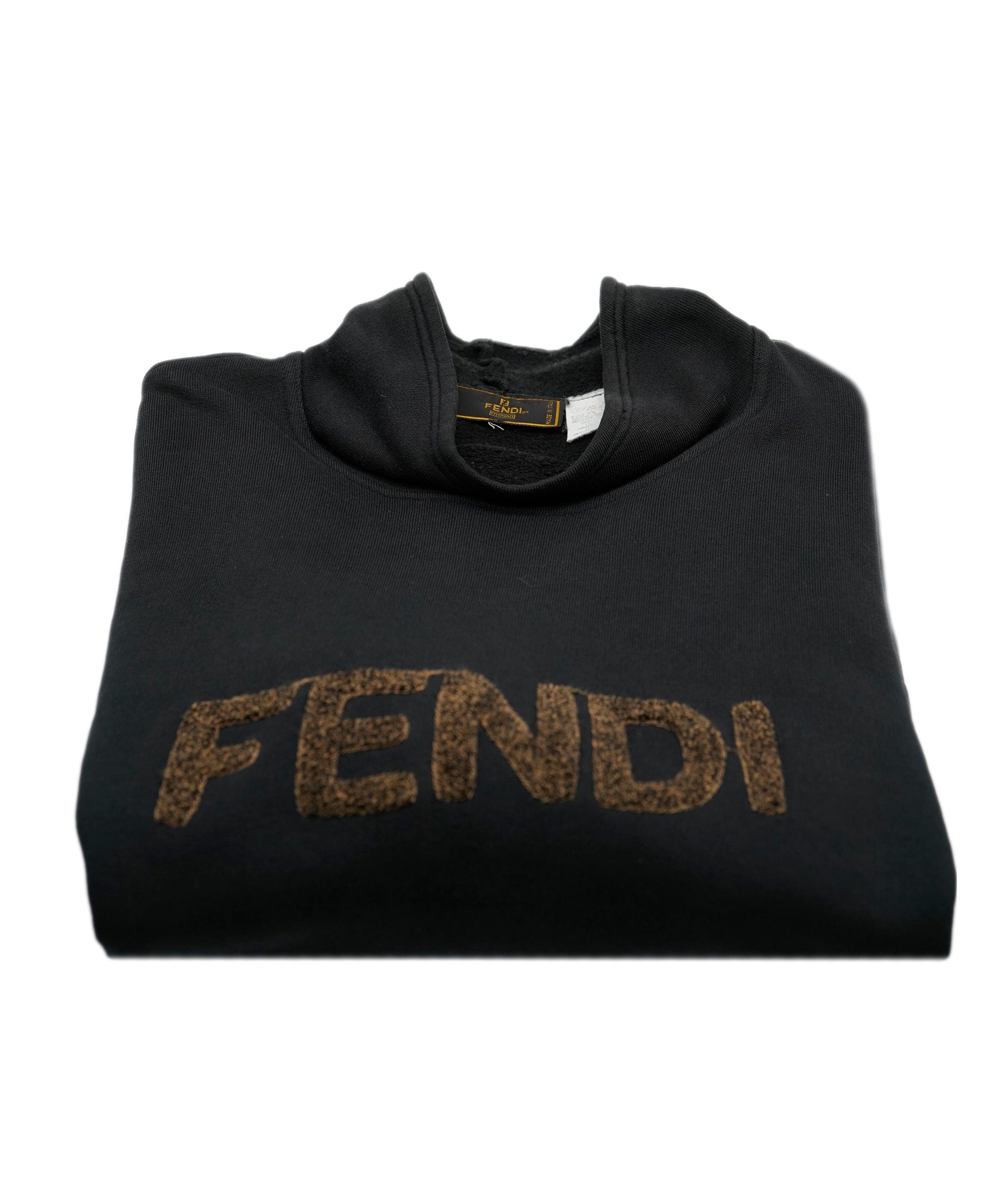 Fendi Fendi Logo Sweatshirt Black ASL5786