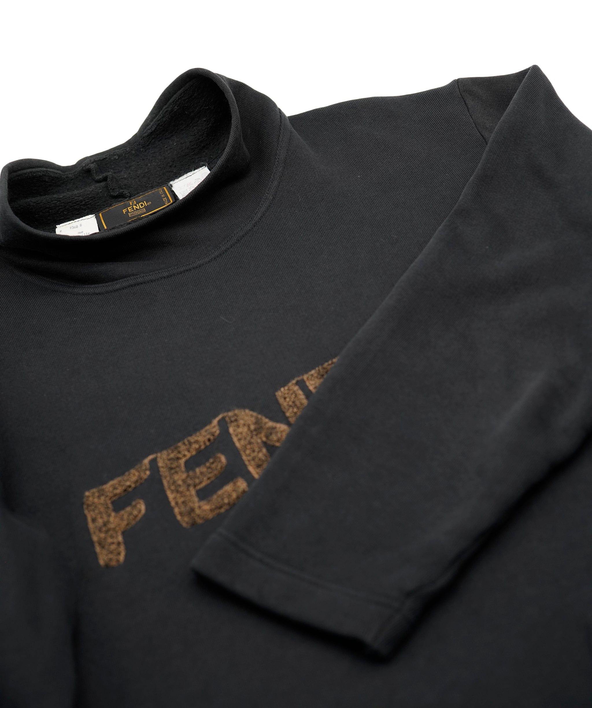 Fendi Fendi Logo Sweatshirt Black ASL5786