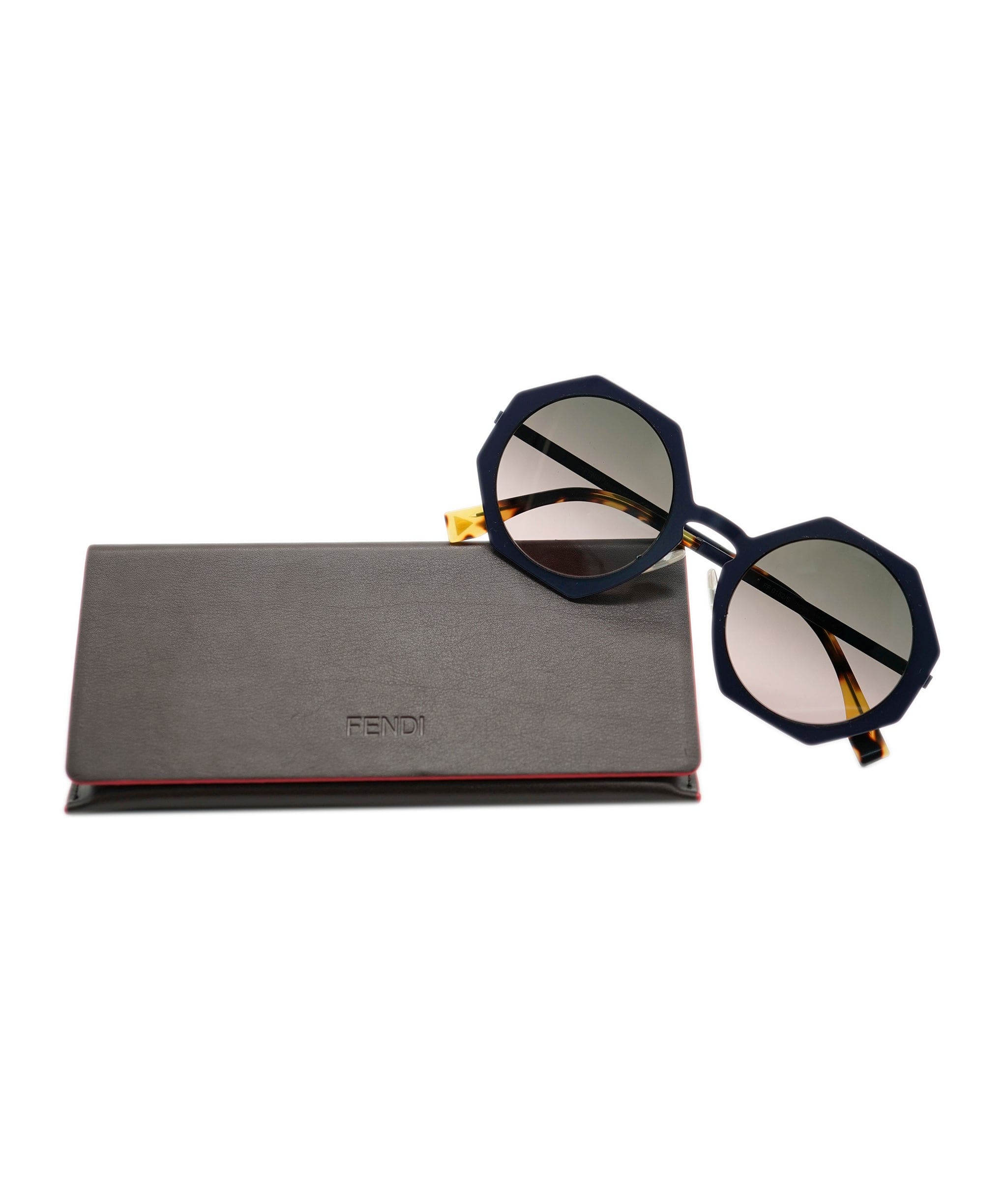 Fendi Fendi navy hetagonal sunglasses  ASL8482