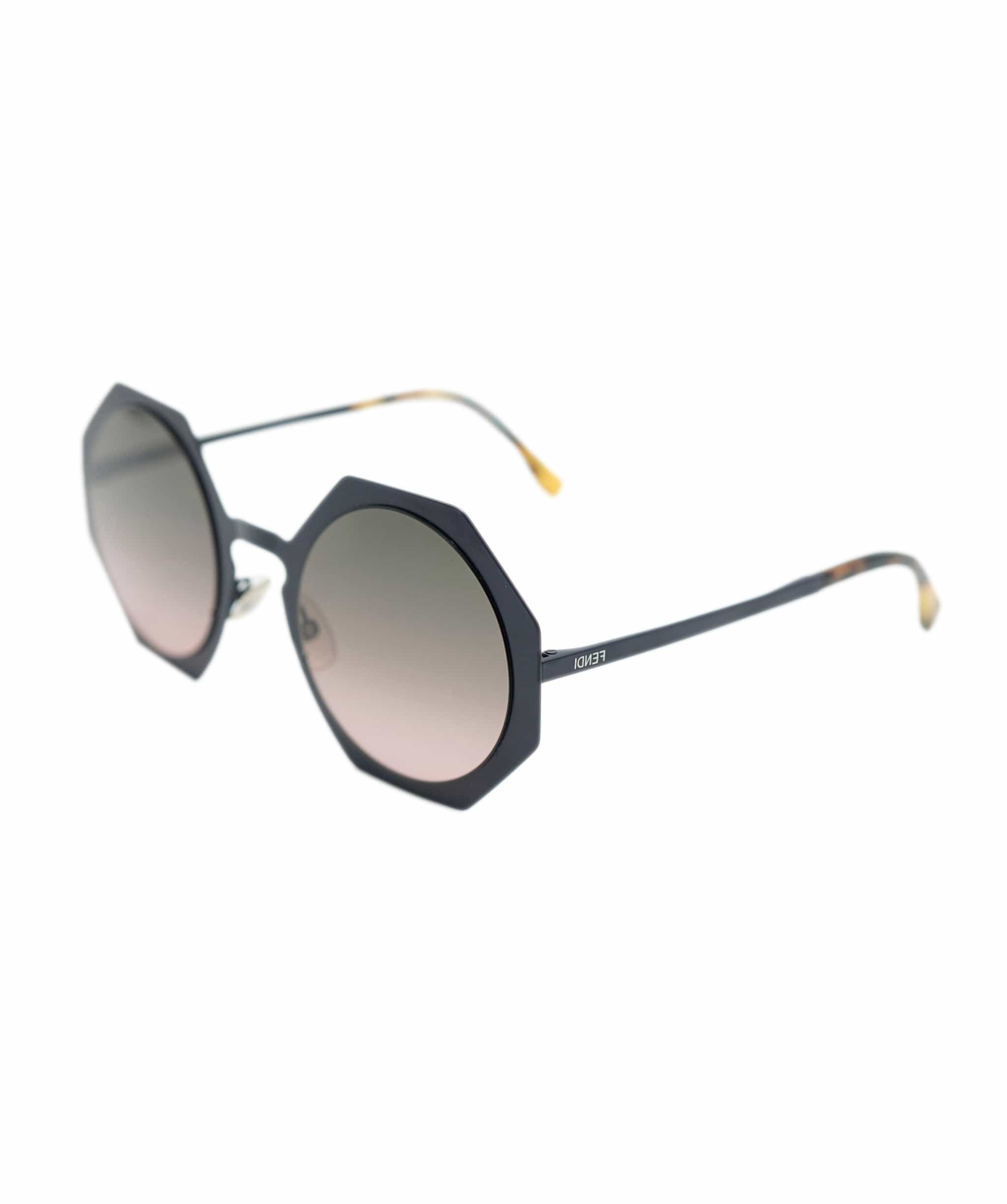 Fendi Fendi navy hetagonal sunglasses  ASL8482