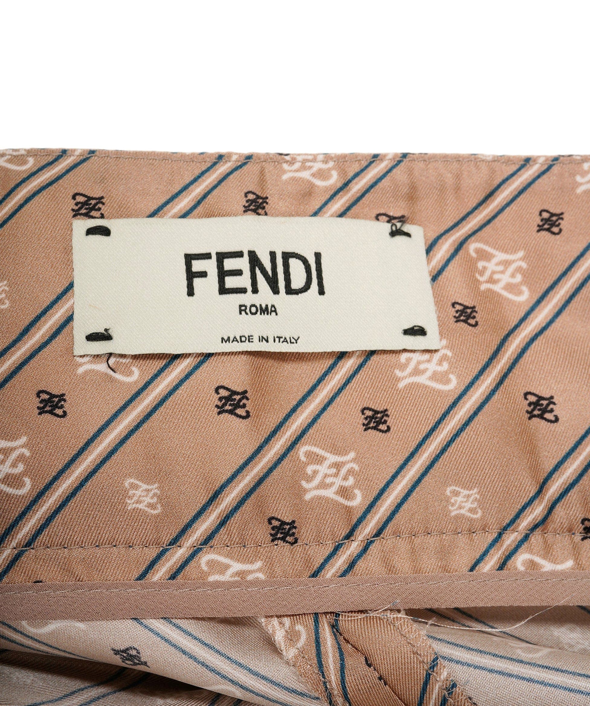 Fendi Fendi Silk trousers ALC0601