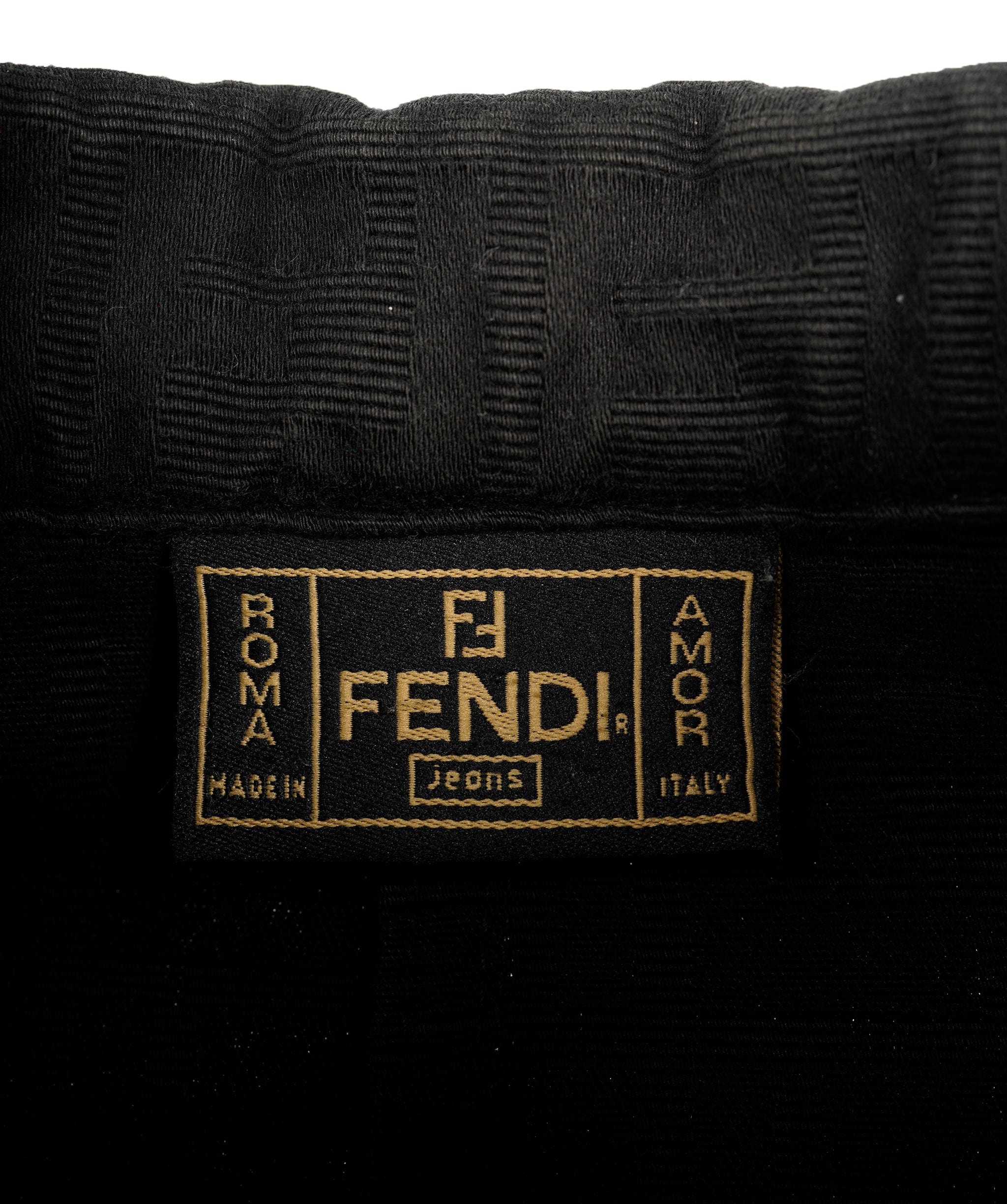 Fendi Fendi Zucca Jacket Pants Suit Black ASL9940