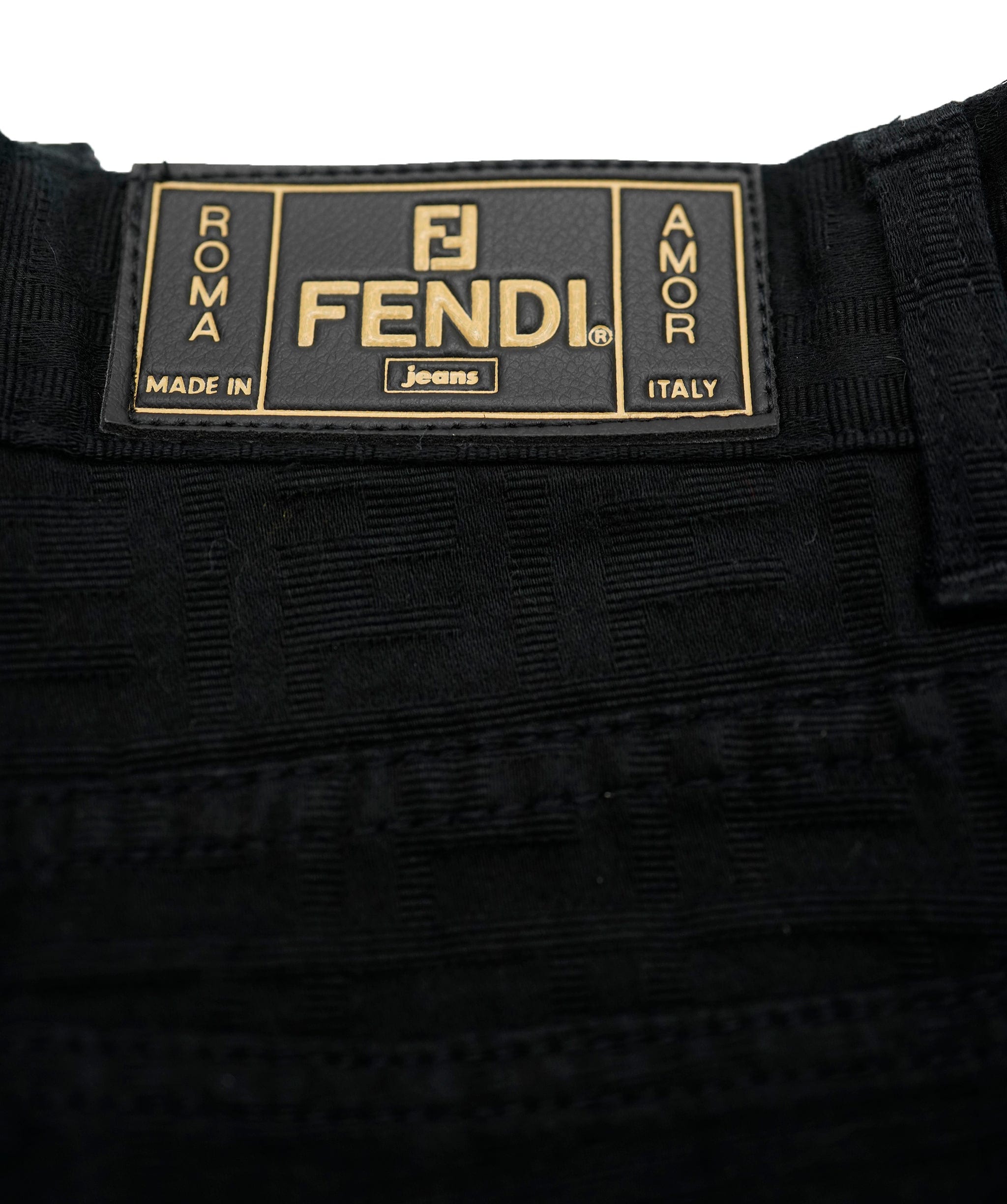 Fendi Fendi Zucca Jacket Pants Suit Black ASL9940