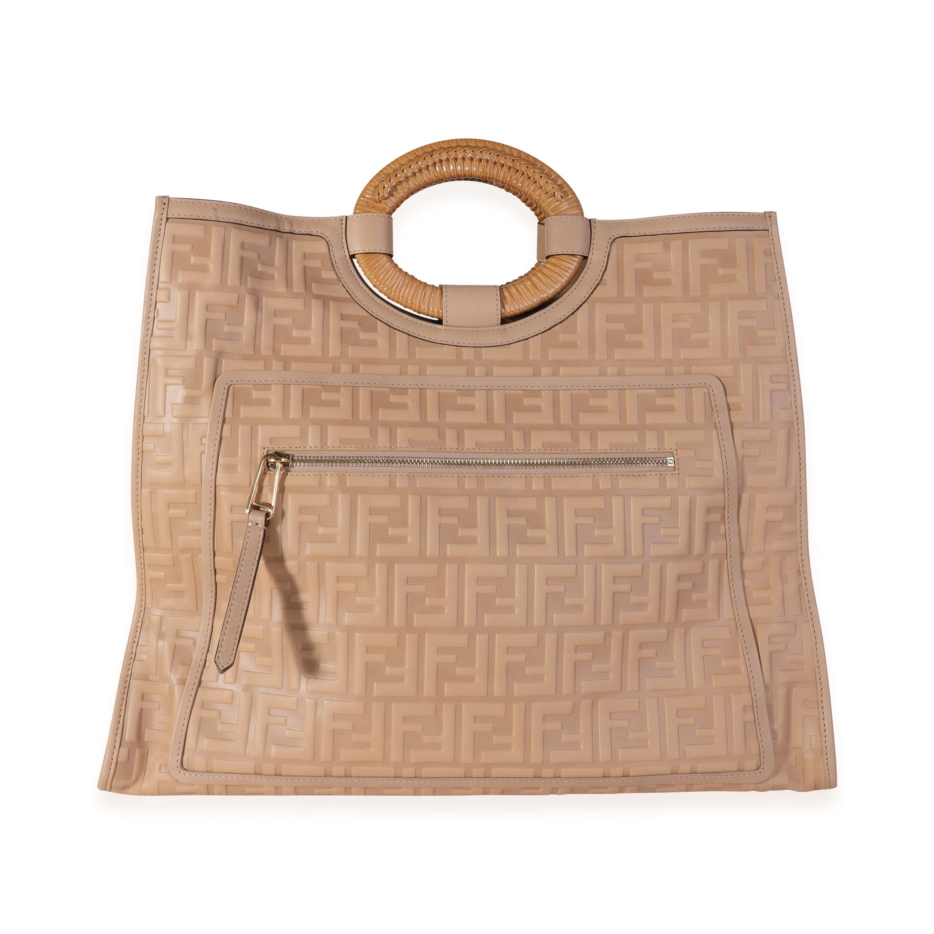 Fendi Fendi Runaway FF 1974 Large Shopping Tote