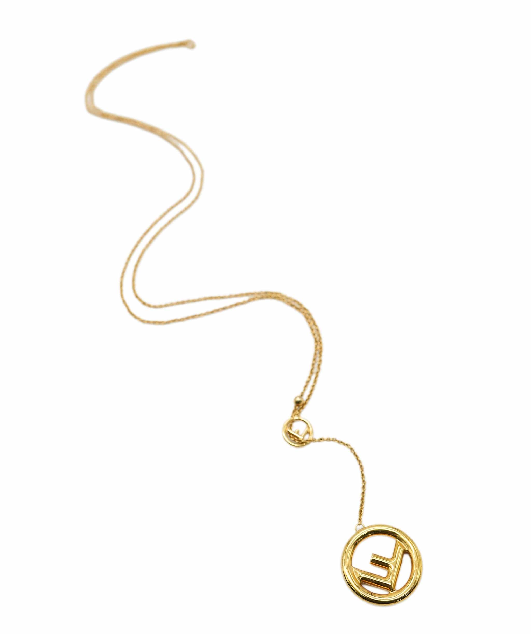 Fendi Fendi Circle FF Necklace  ALC1386