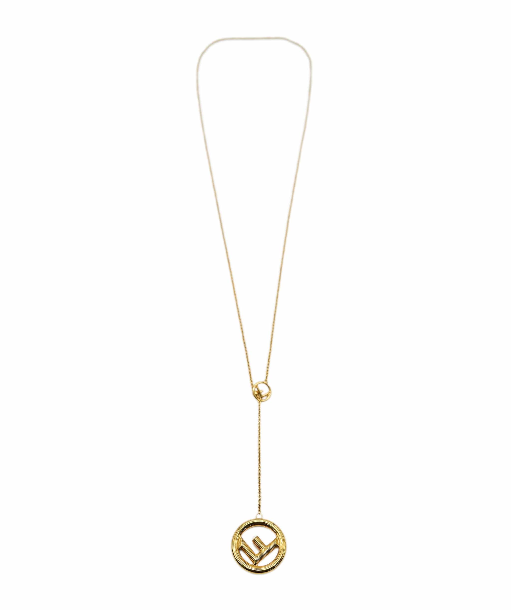 Fendi Fendi Circle FF Necklace  ALC1386