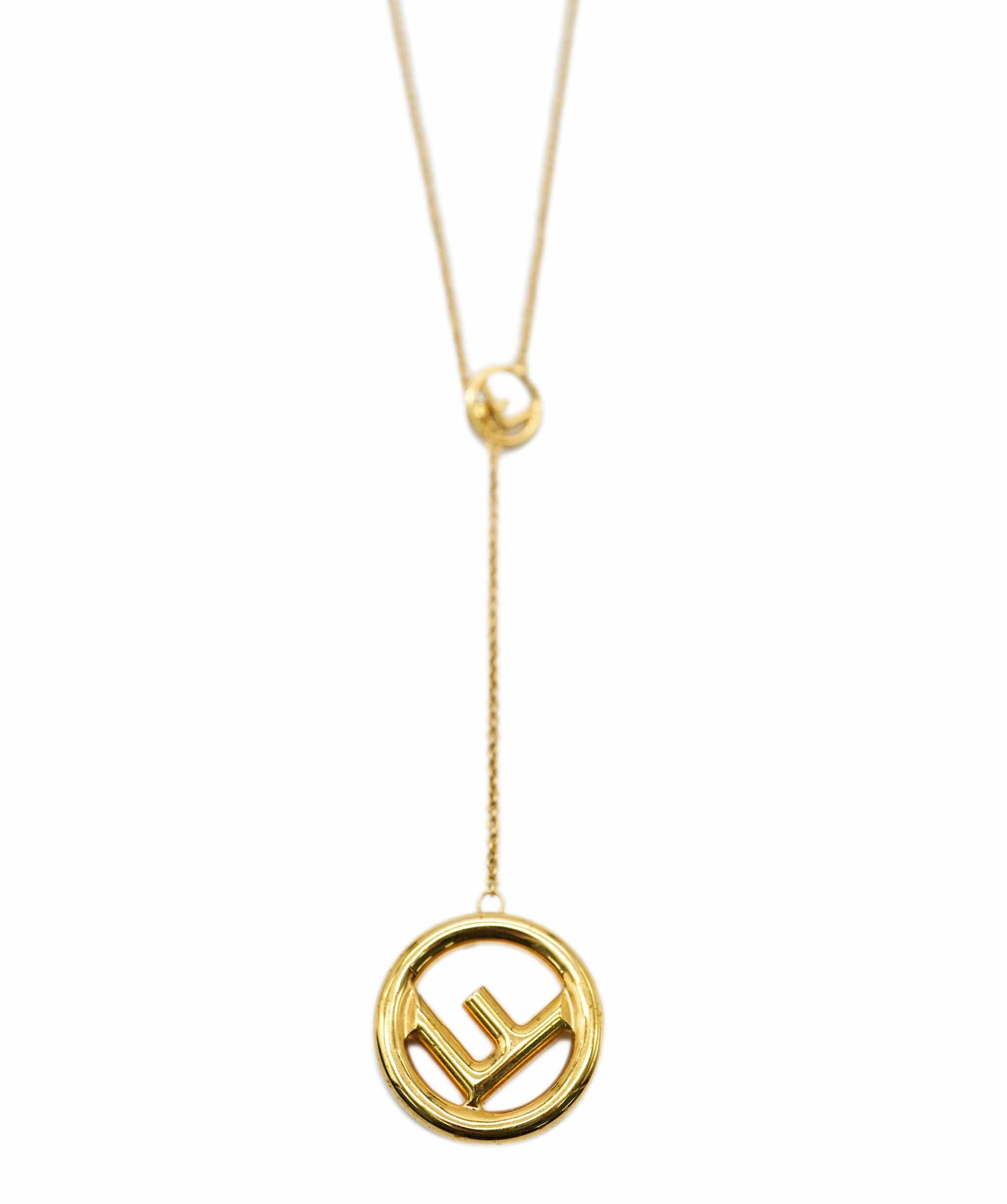 Fendi Fendi Circle FF Necklace  ALC1386