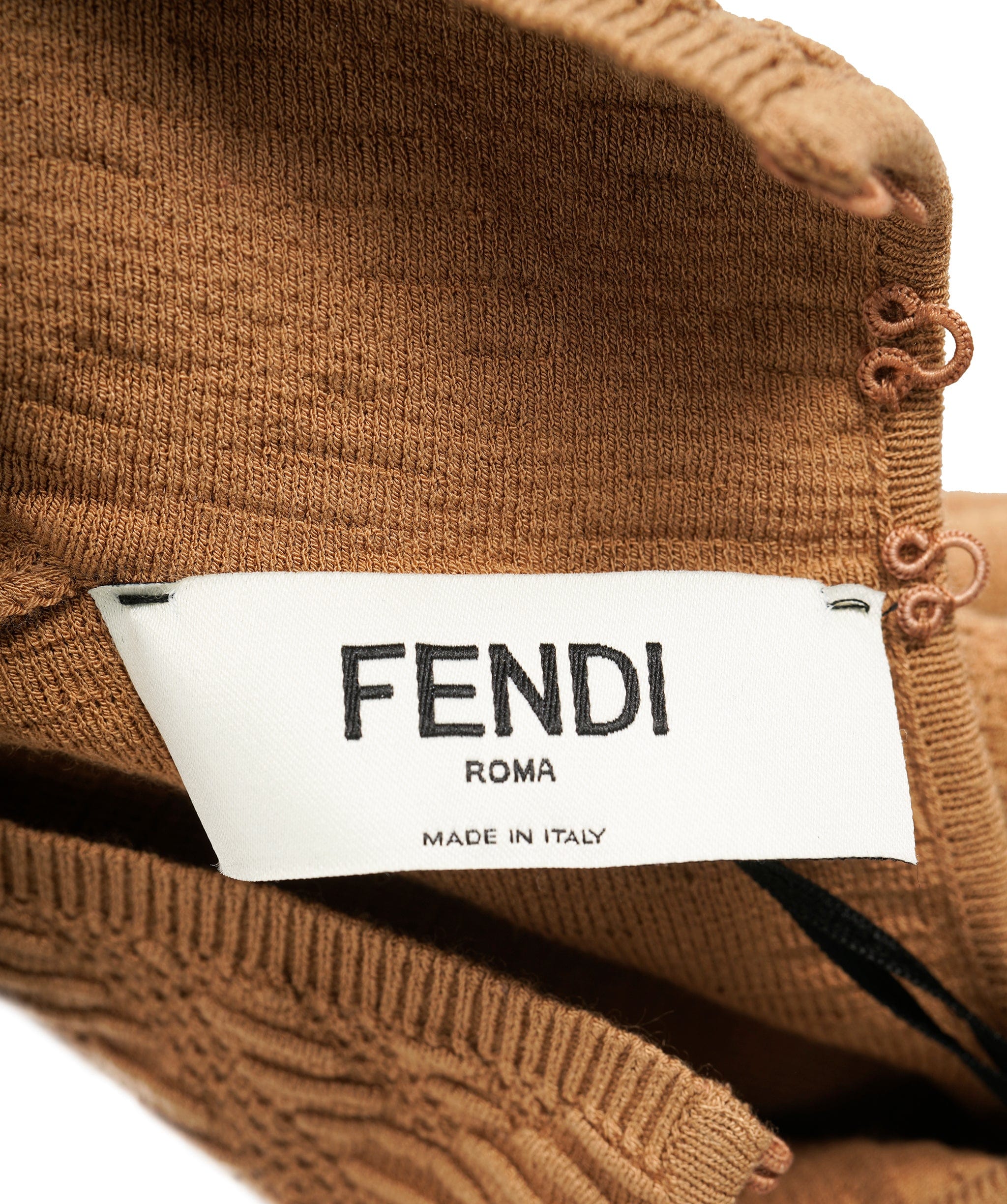 Fendi Fendi FF caramel turtleneck  ALL0540