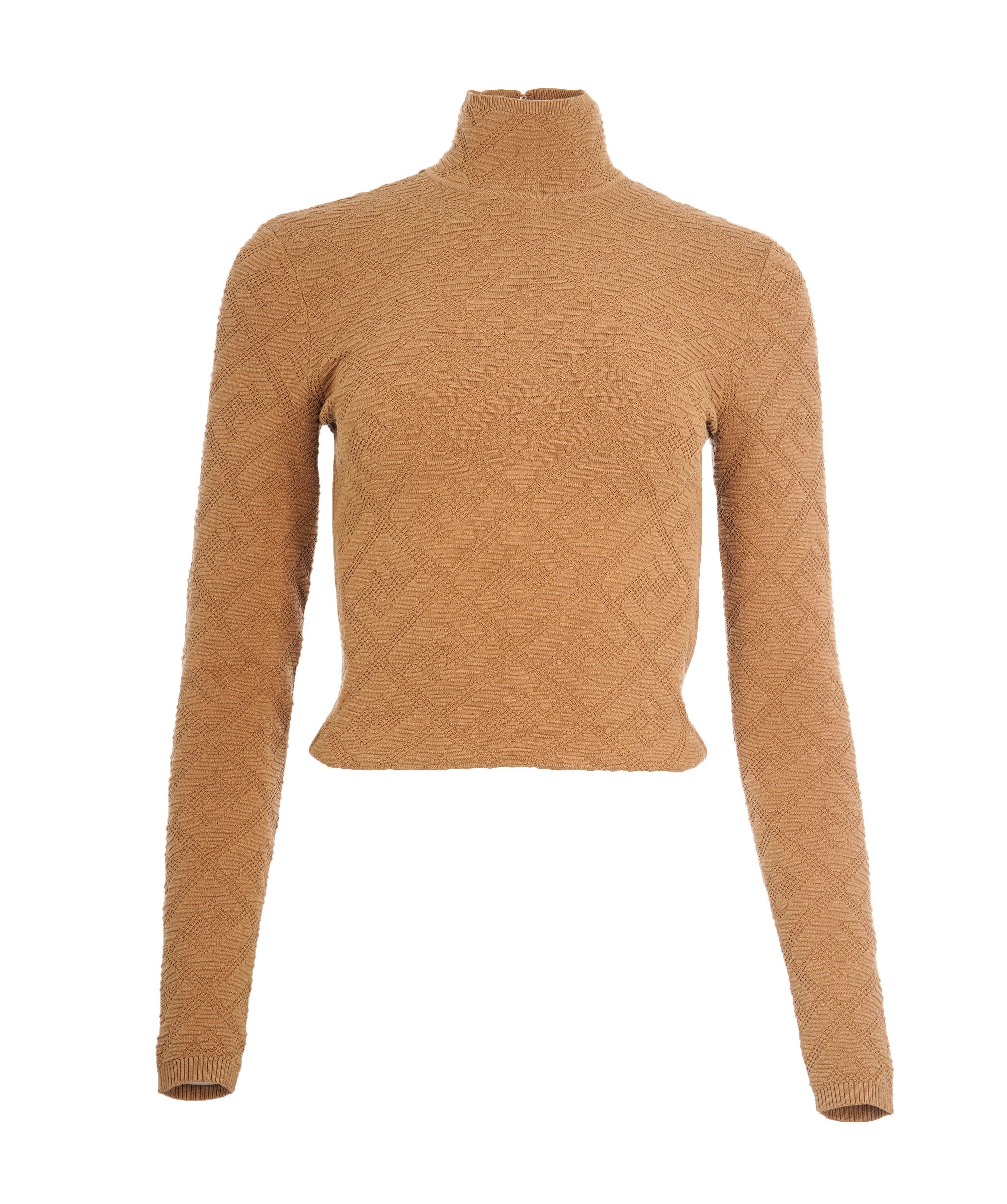 Fendi Fendi FF caramel turtleneck  ALL0540