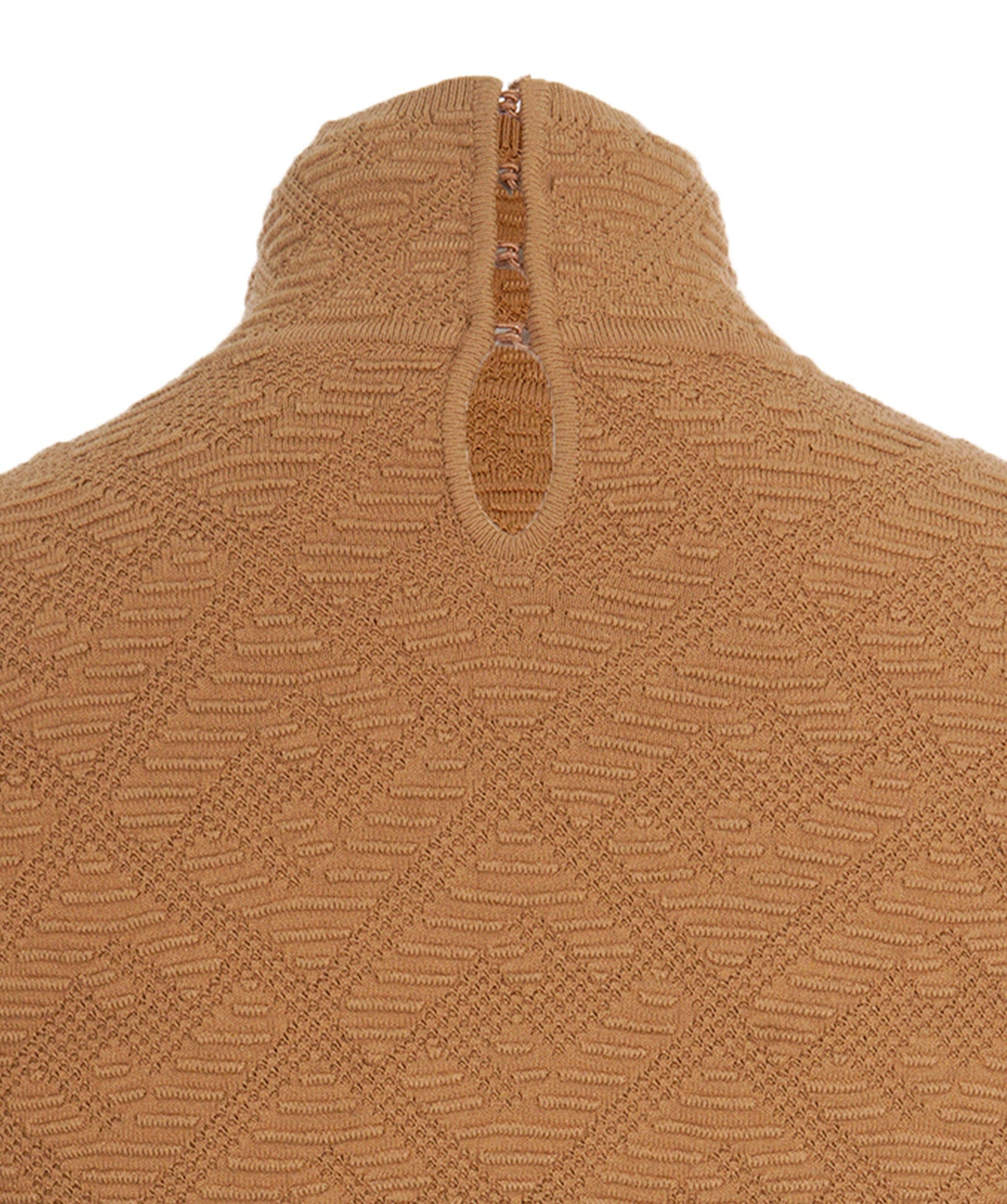 Fendi Fendi FF caramel turtleneck  ALL0540