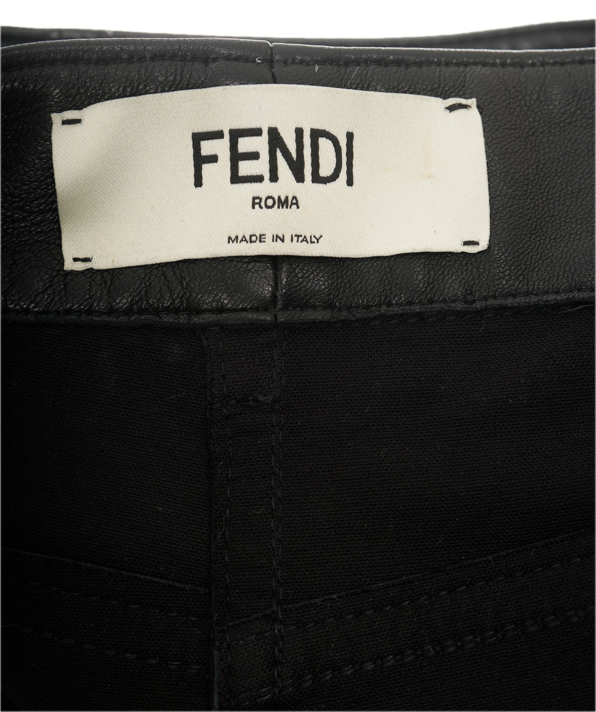 Fendi Fendi Lambskin Leather FF  ALC1684