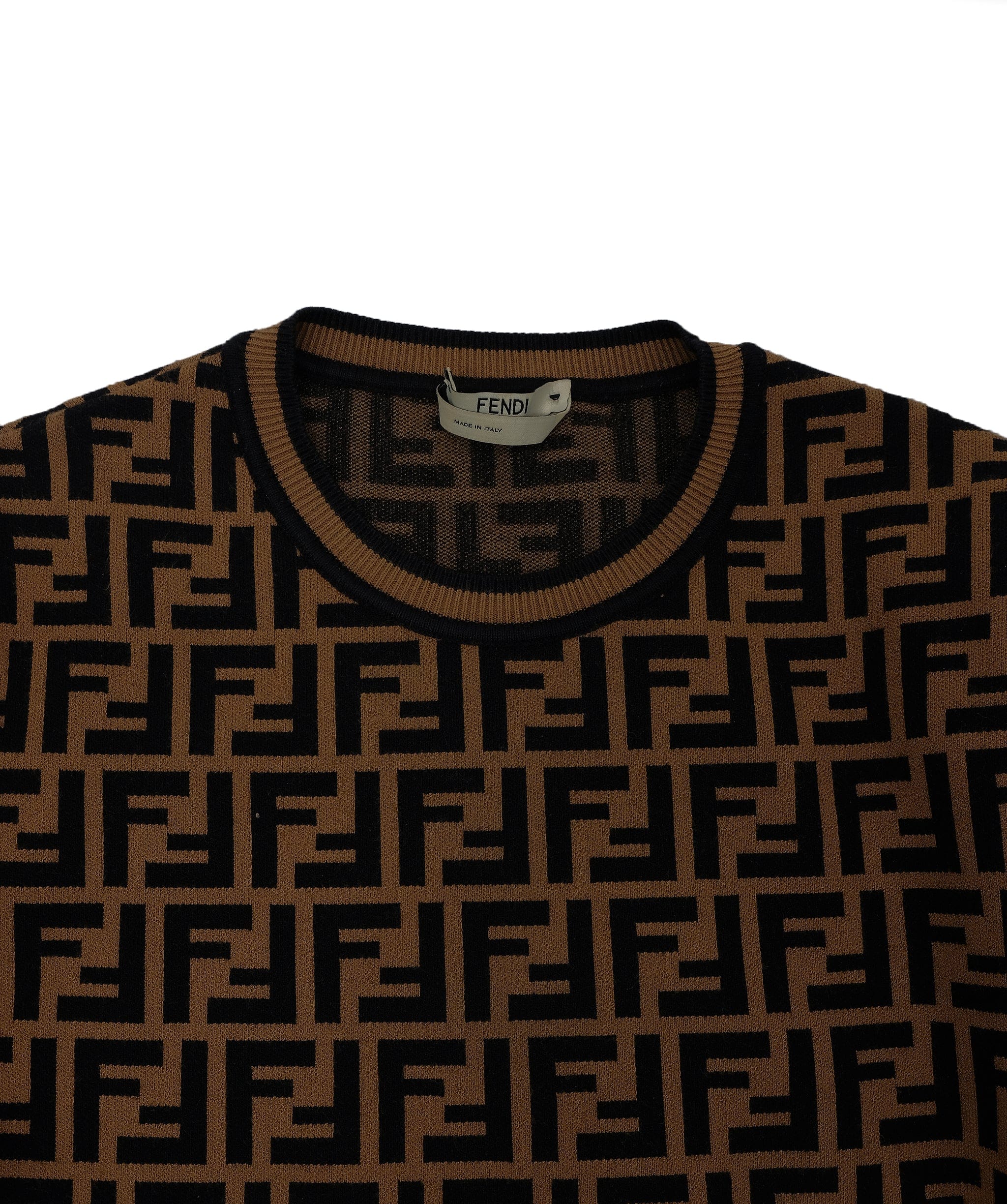 Fendi Fendi longsleeve top zucca print RJC3197