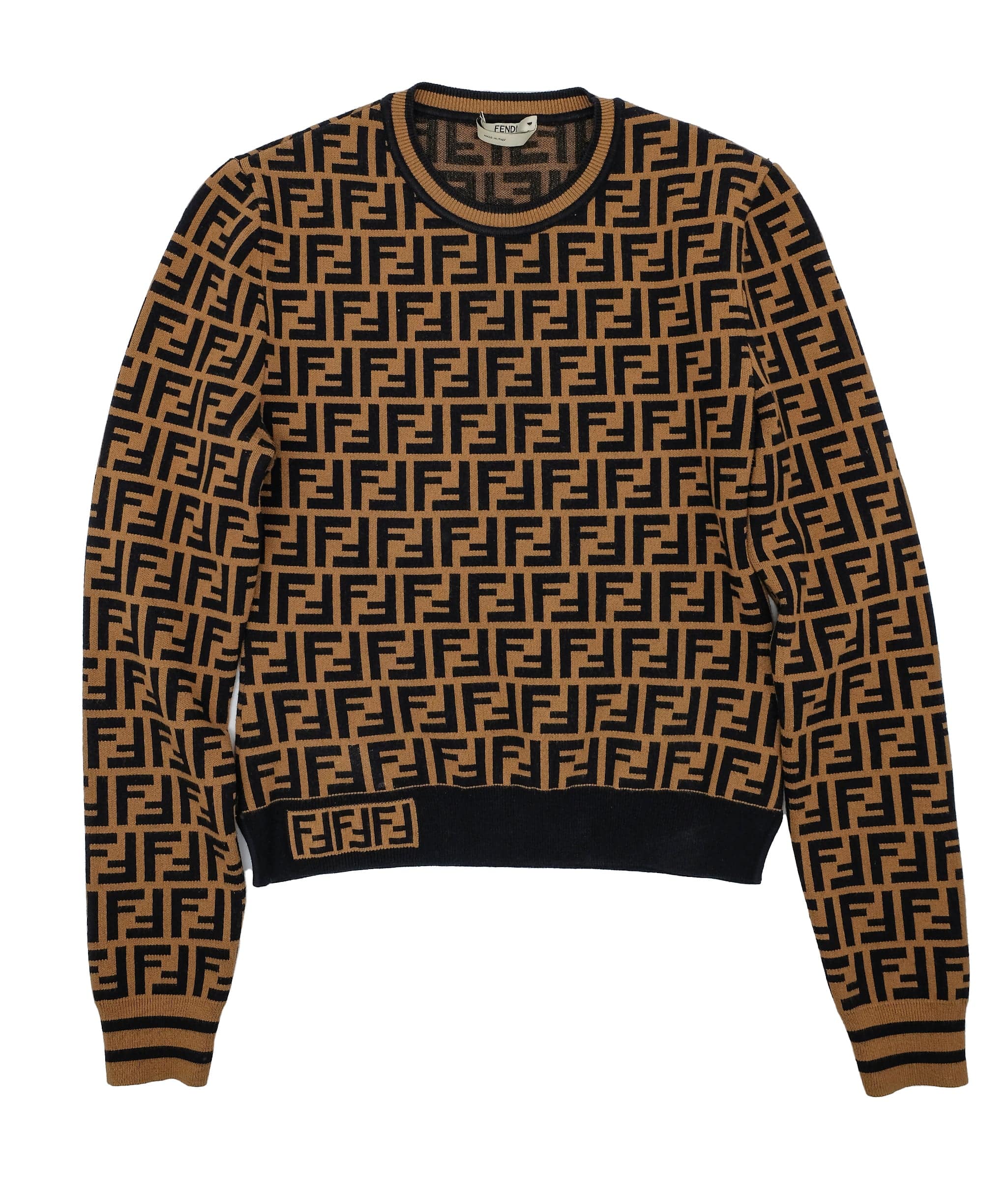 Fendi Fendi longsleeve top zucca print RJC3197