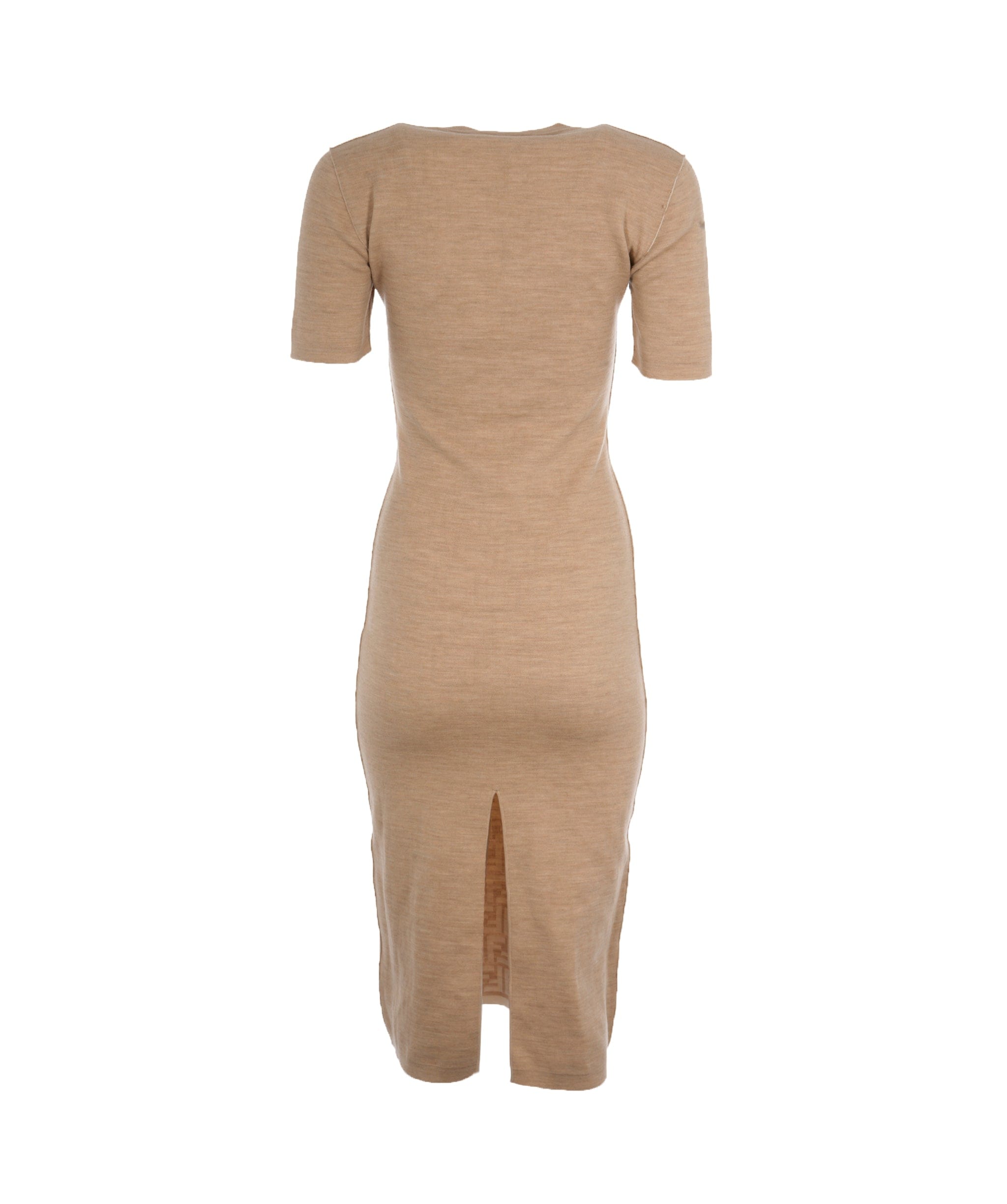 Fendi Fendi Reversible Cream FF Dress ALL0574