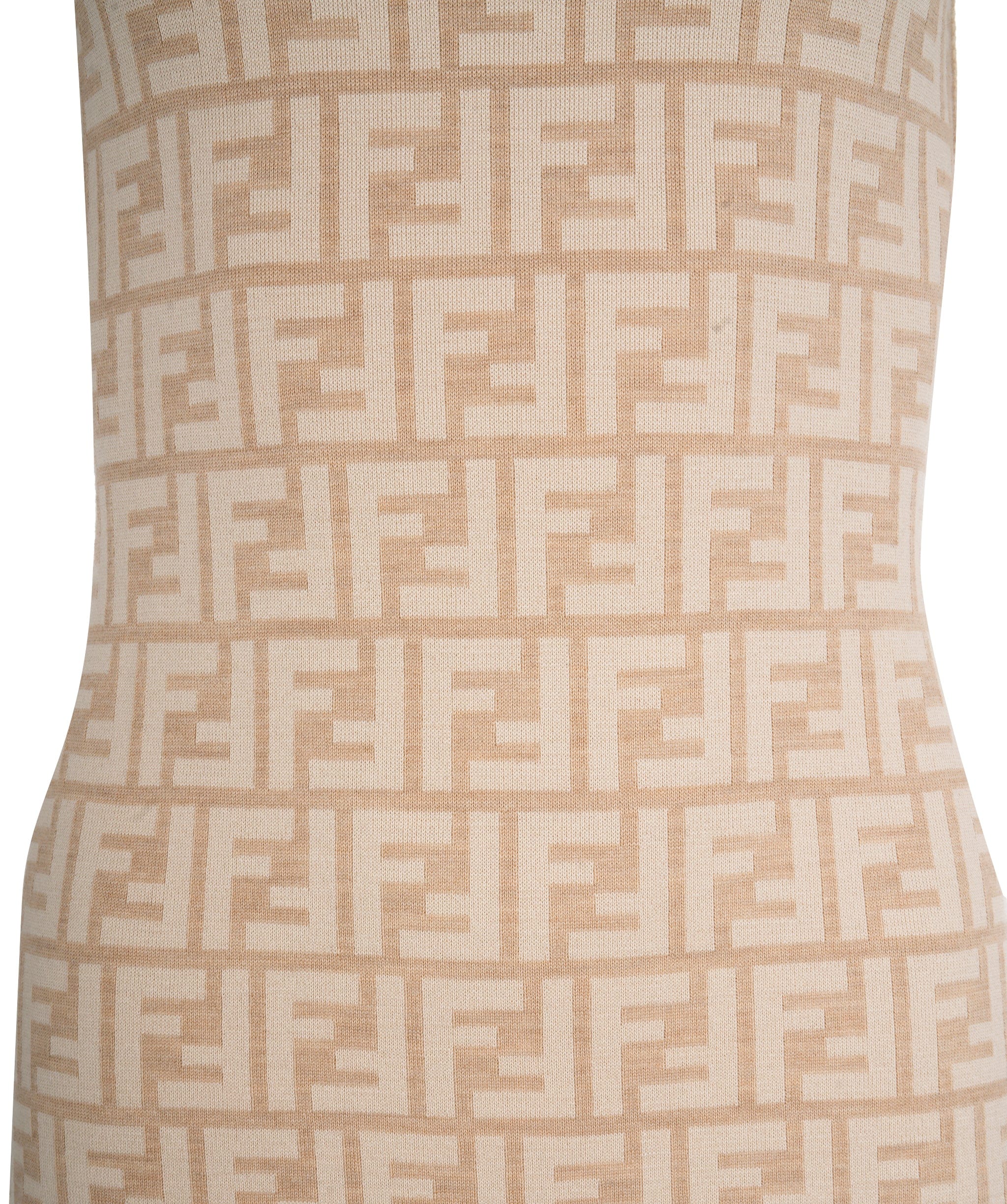 Fendi Fendi Reversible Cream FF Dress ALL0574