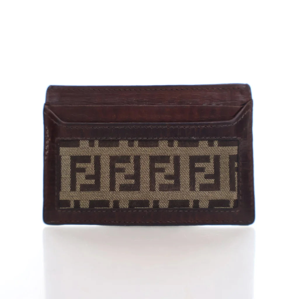 Fendi Zucca Card Holder