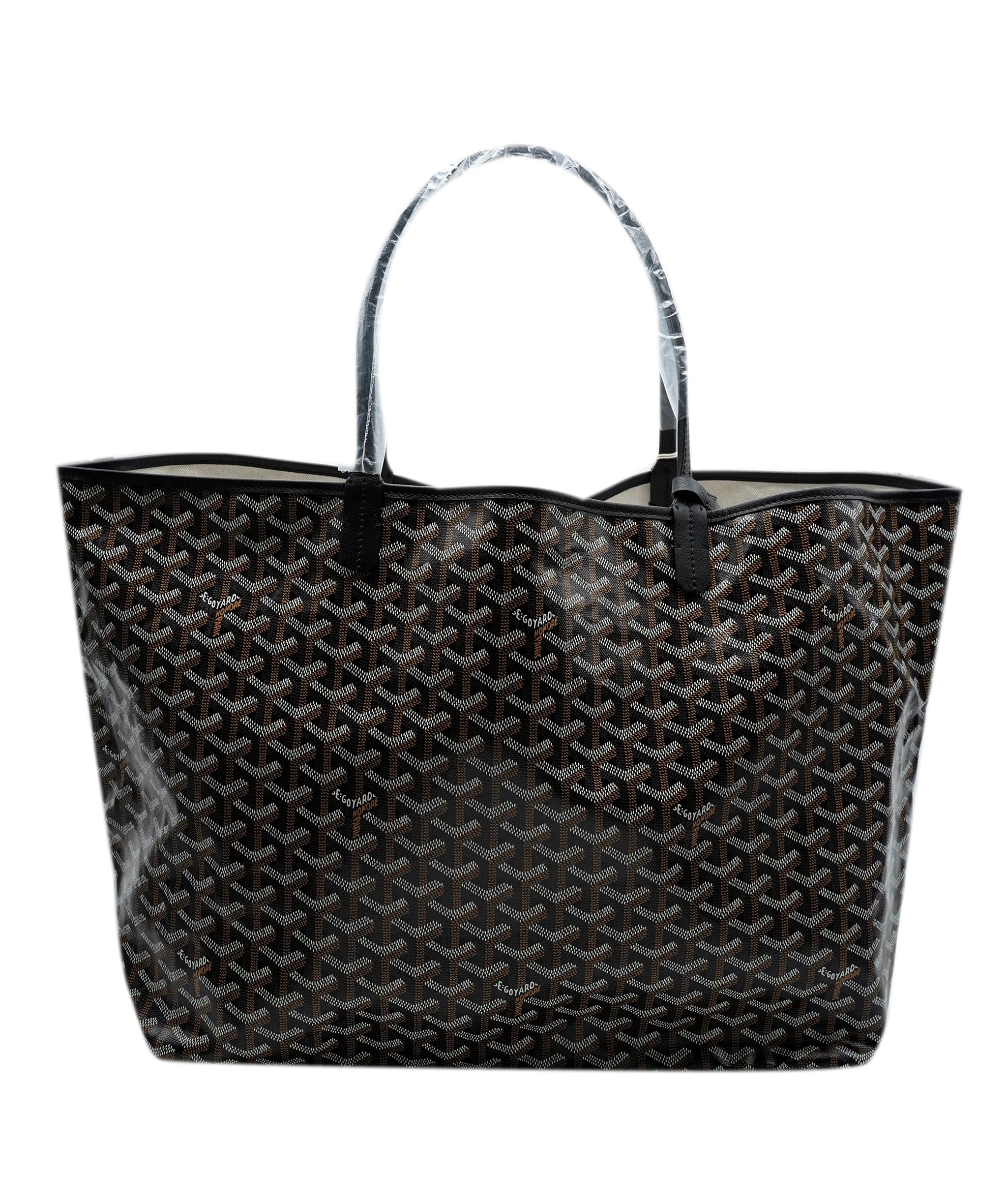 Goyard Goyard Black Goyardine St. Louis GM w Pouch  ASC3056