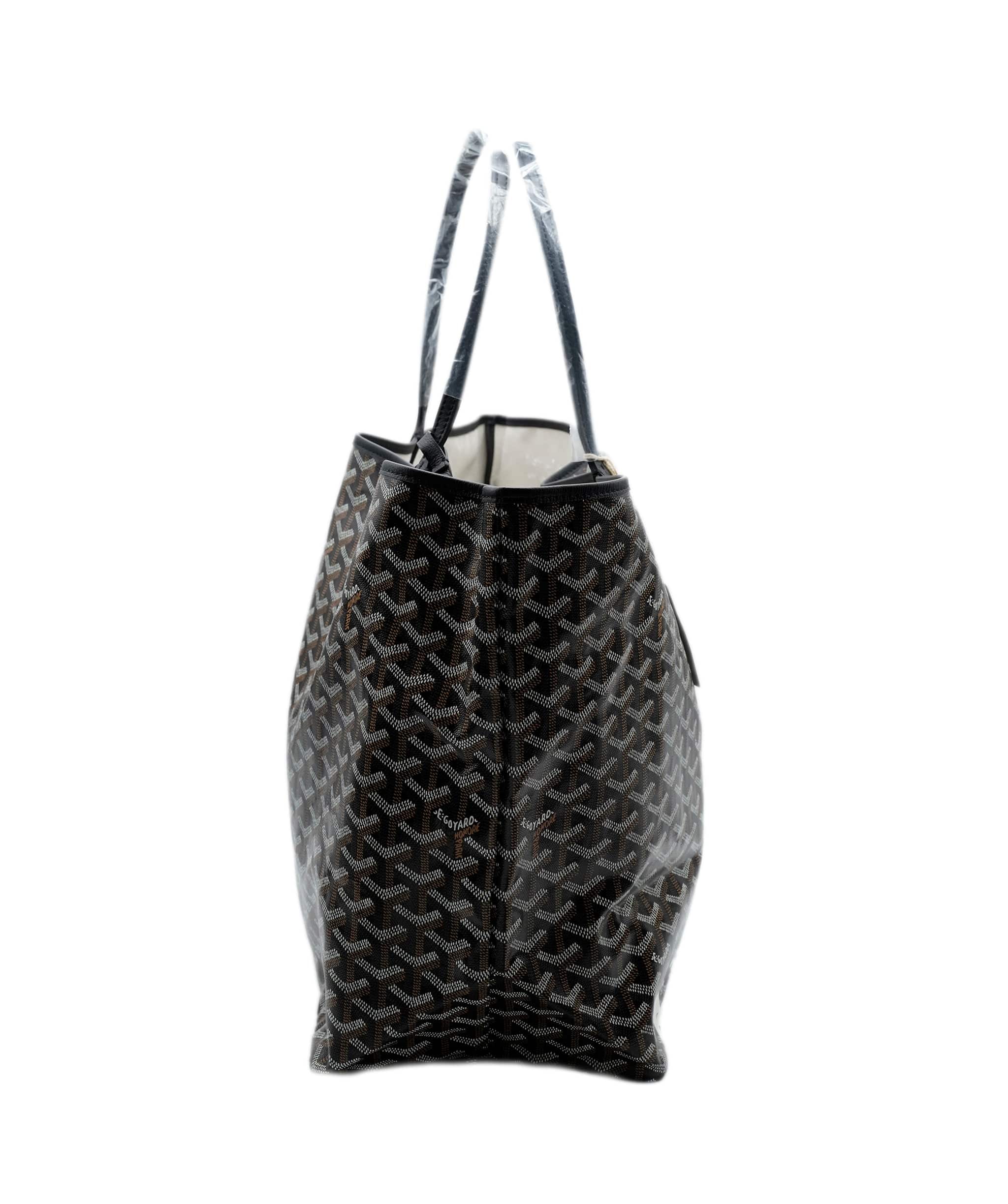 Goyard Goyard Black Goyardine St. Louis GM w Pouch  ASC3056