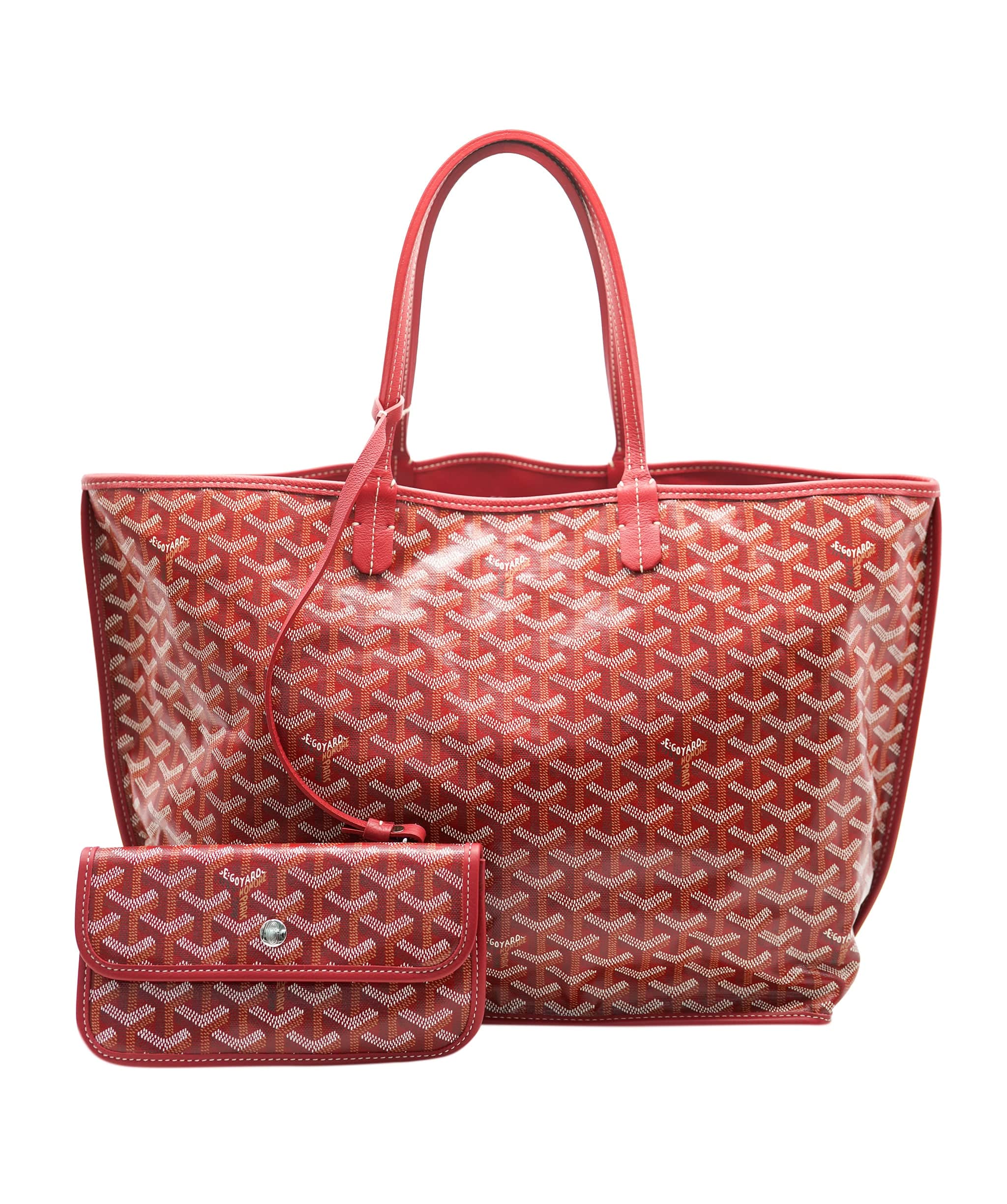 Goyard Goyard Red Goyardine Reversible Anjou PM
 ABC0805