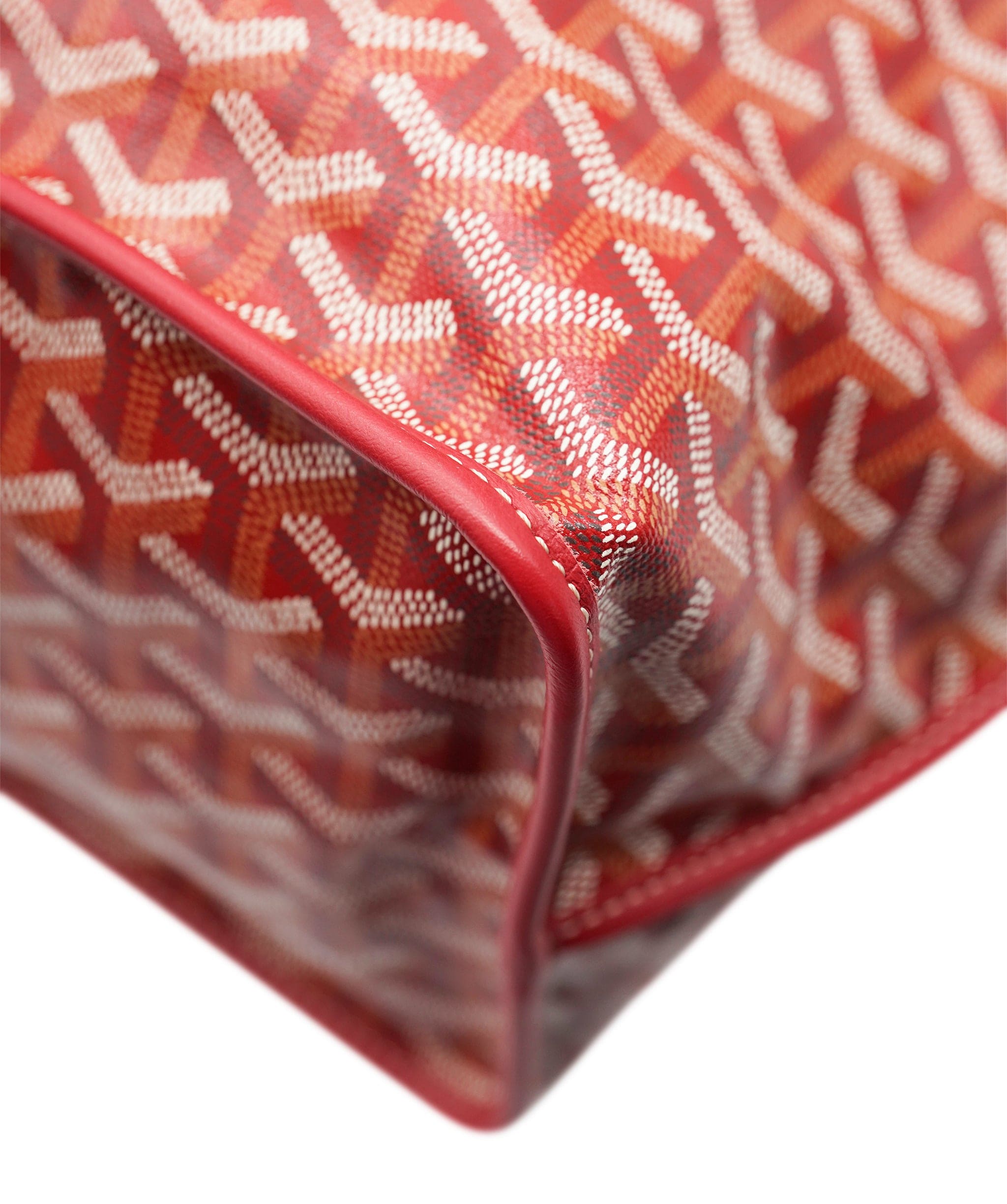 Goyard Goyard Red Goyardine Reversible Anjou PM
 ABC0805