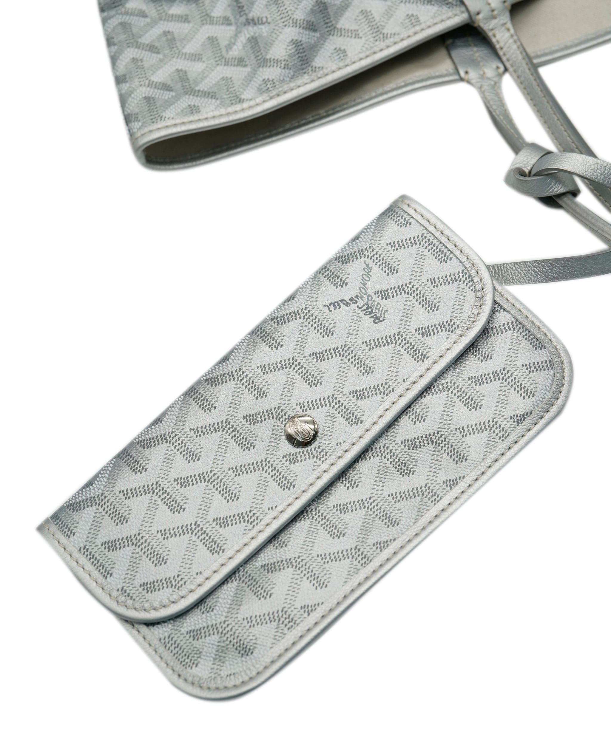 Goyard Goyard Silver Goyardine St Louis Totre ASC2077