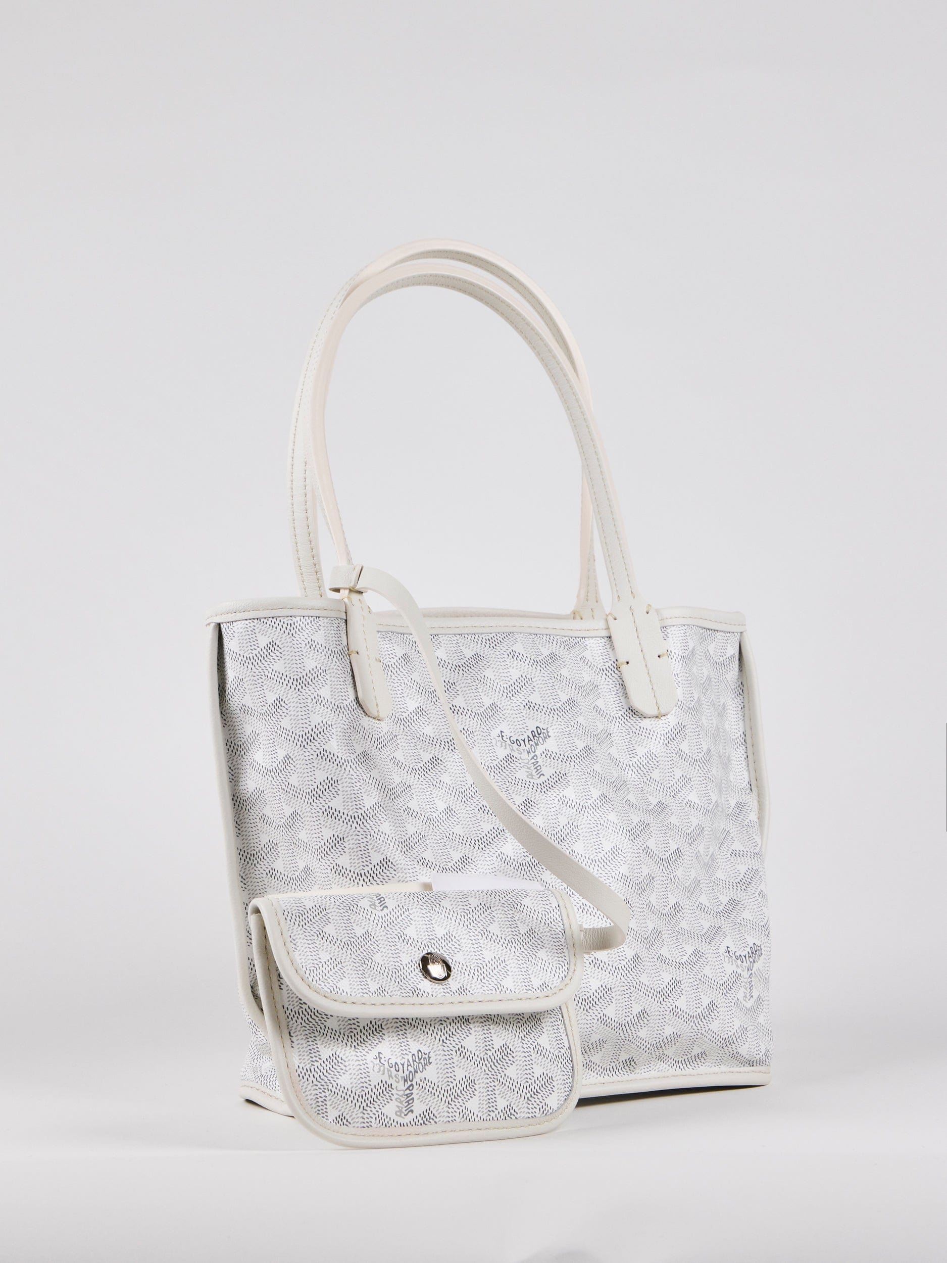 Goyard GOYARD Anjou Mini Bag in White