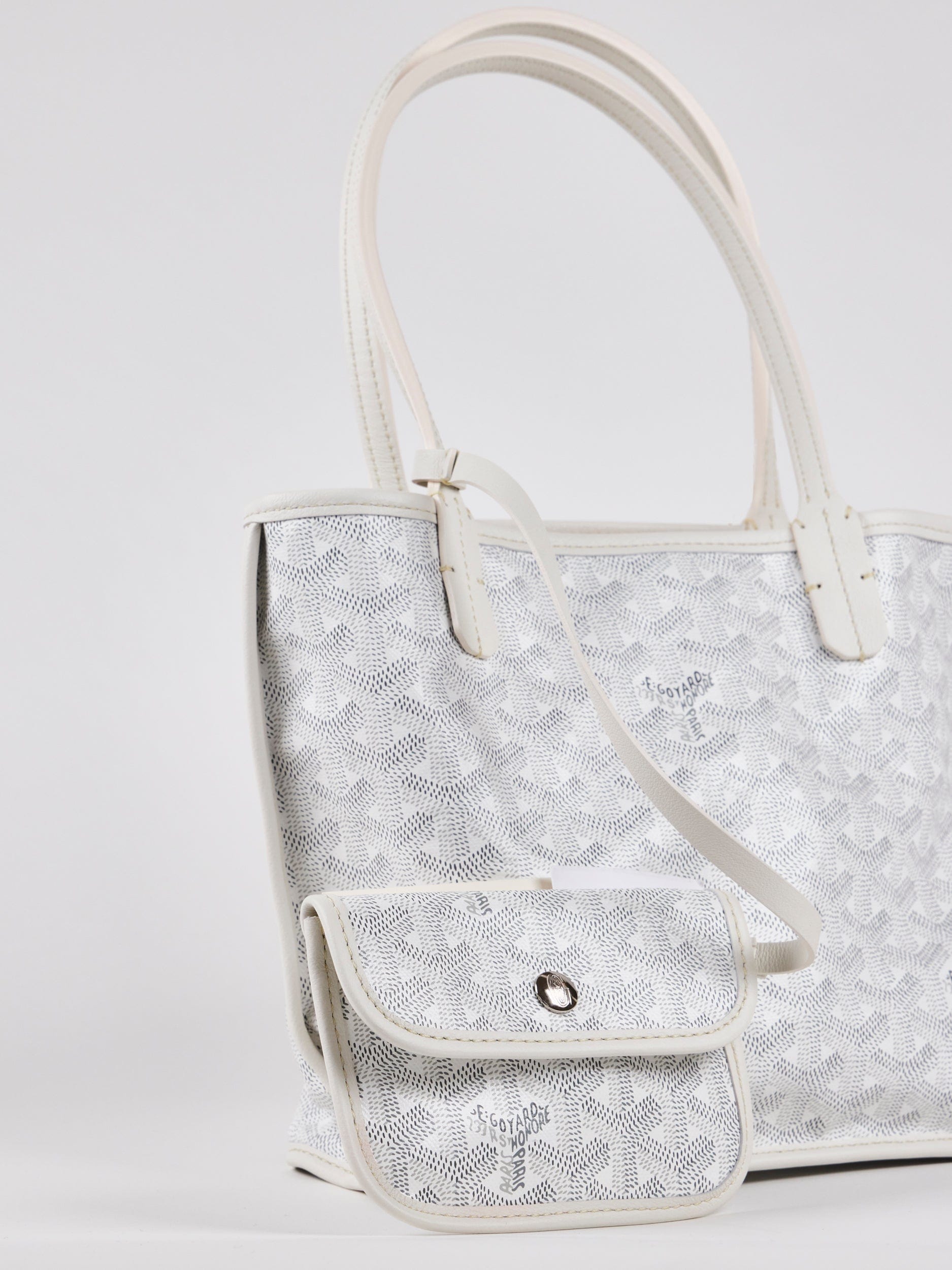 Goyard GOYARD Anjou Mini Bag in White