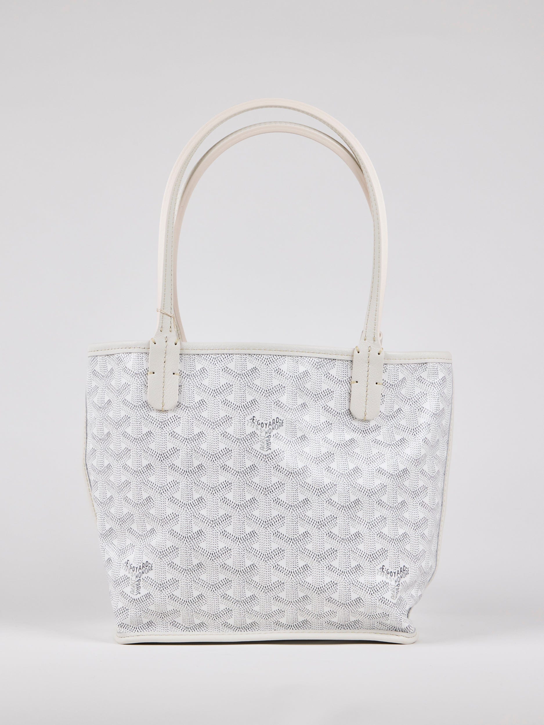 Goyard GOYARD Anjou Mini Bag in White