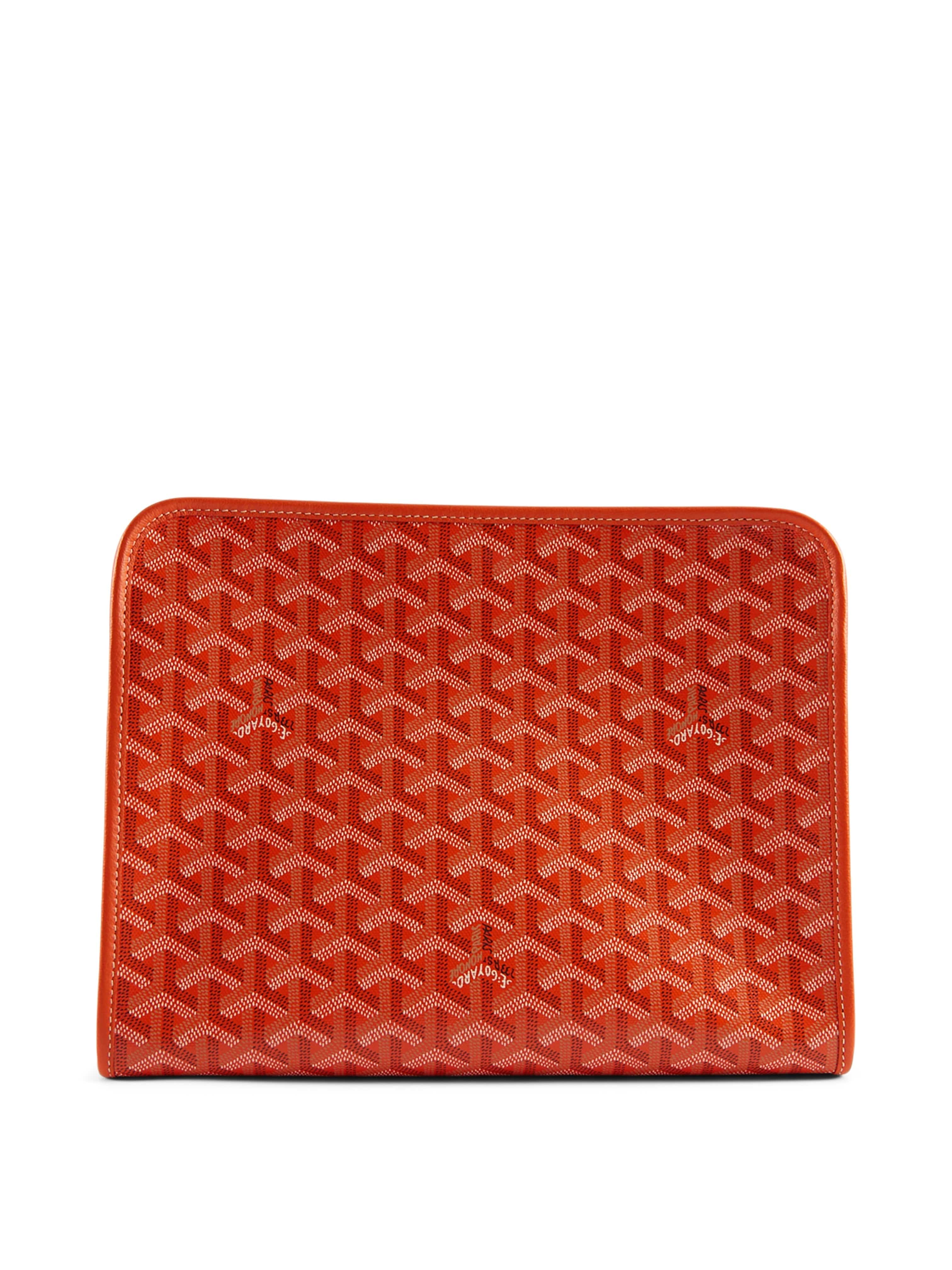 Goyard GOYARD Jouvence GM Toiletry Bag in Orange