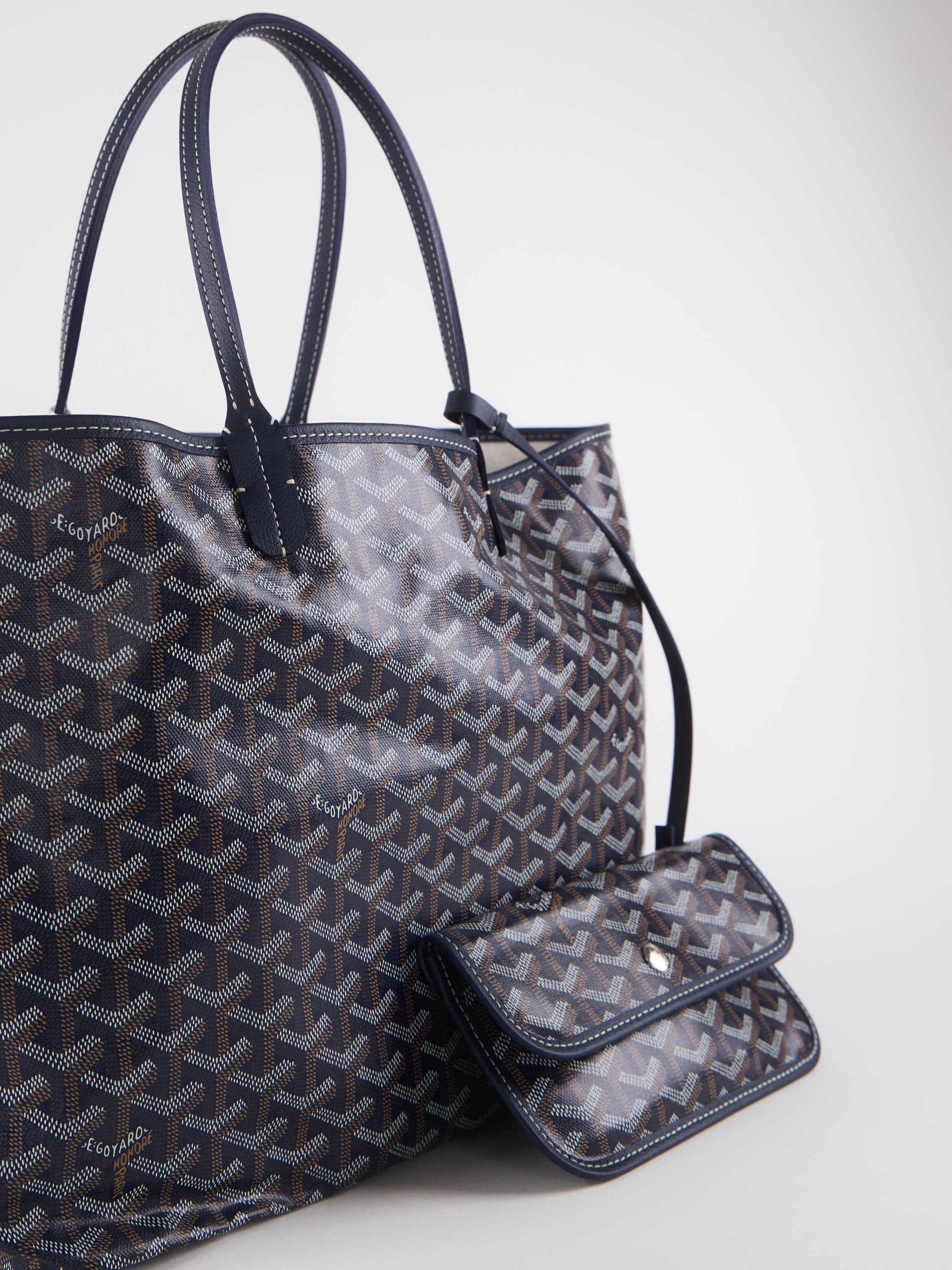 Goyard GOYARD Saint Louis PM Bag in Navy