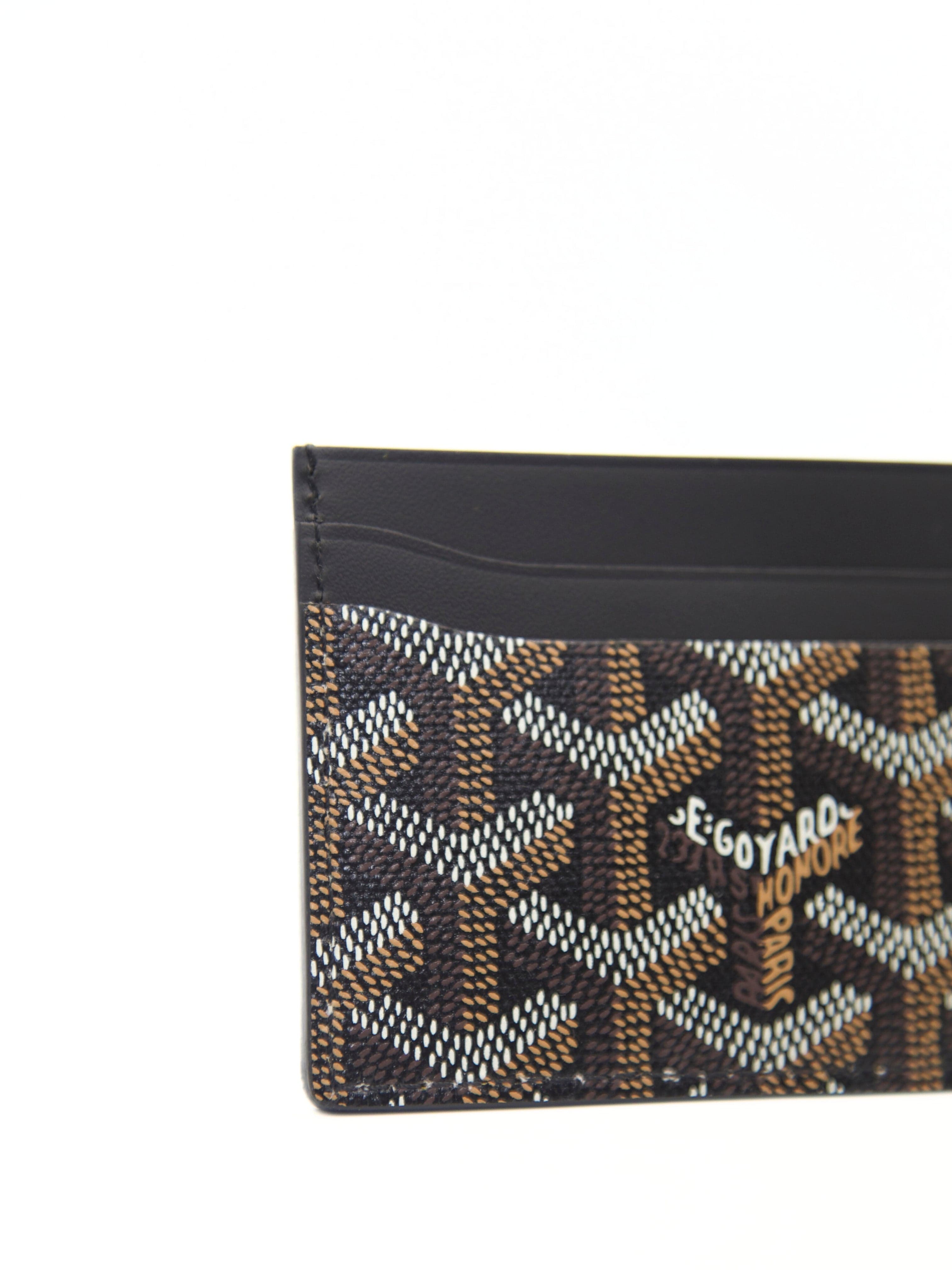 Goyard GOYARD Saint-Sulpice Card Wallet in Black