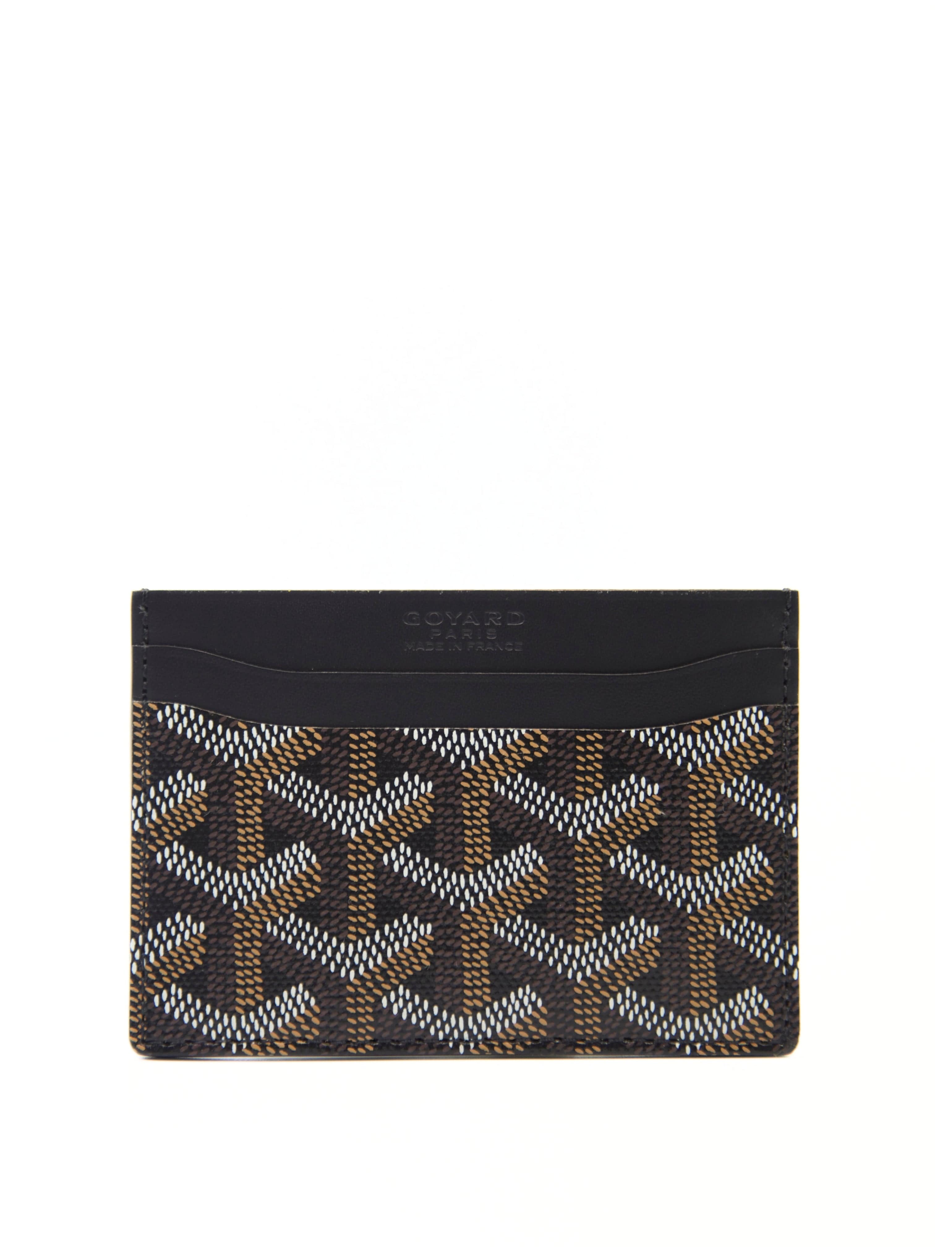 Goyard GOYARD Saint-Sulpice Card Wallet in Black