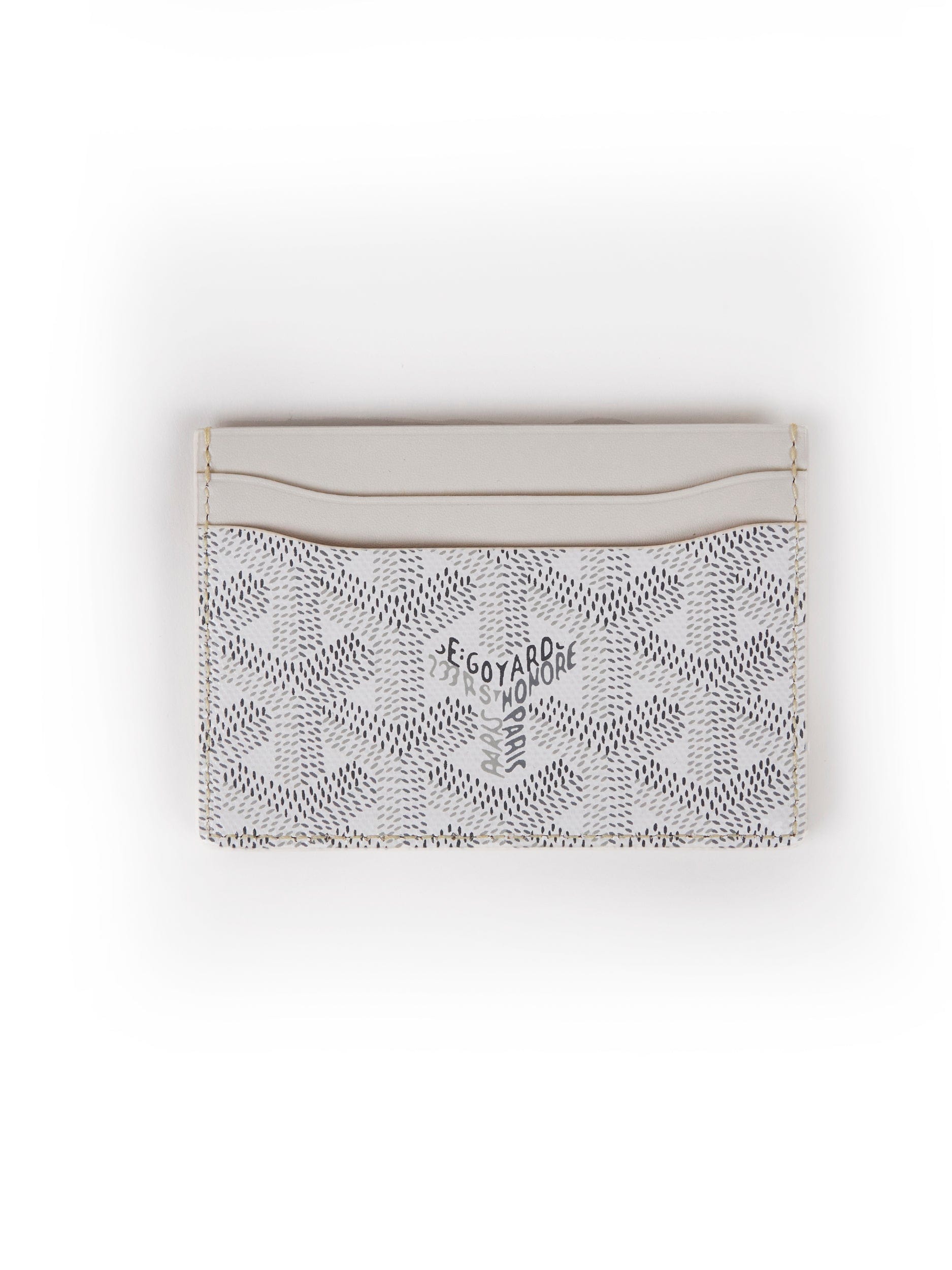 Goyard GOYARD Saint-Sulpice Card Wallet in White