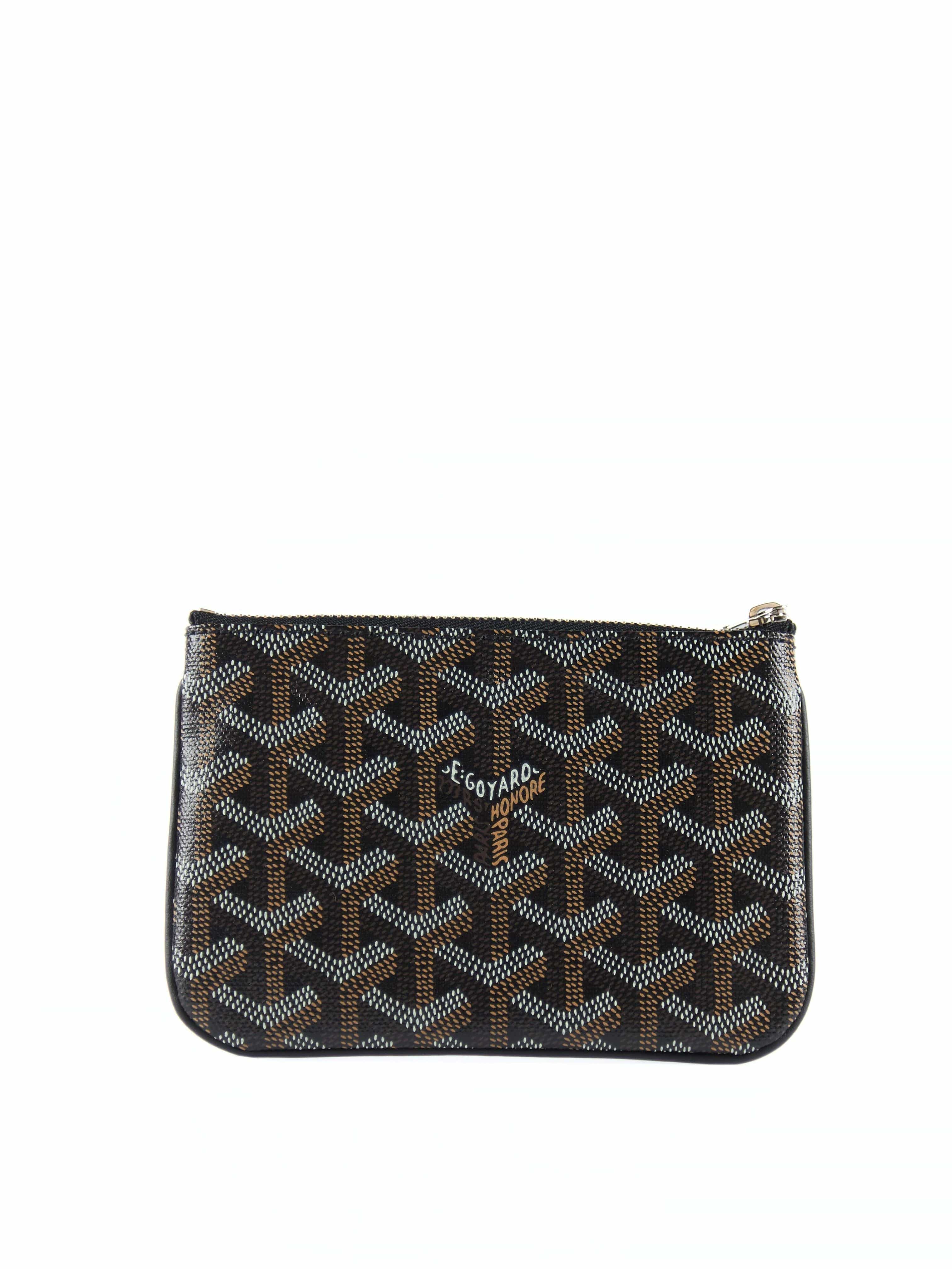 Goyard GOYARD Classic Mini Senat Pouch in Black