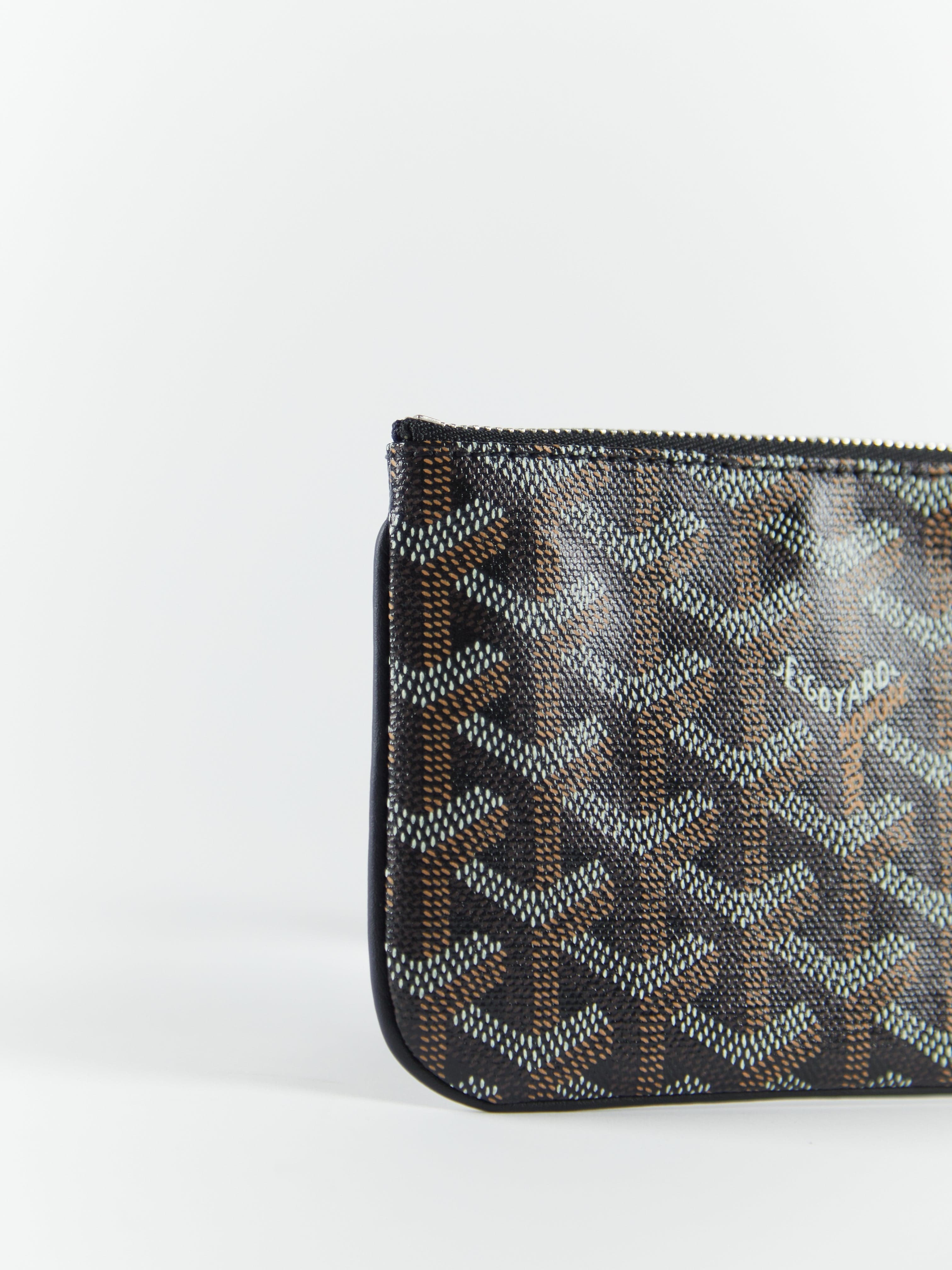 Goyard GOYARD Classic Mini Senat Pouch in Black