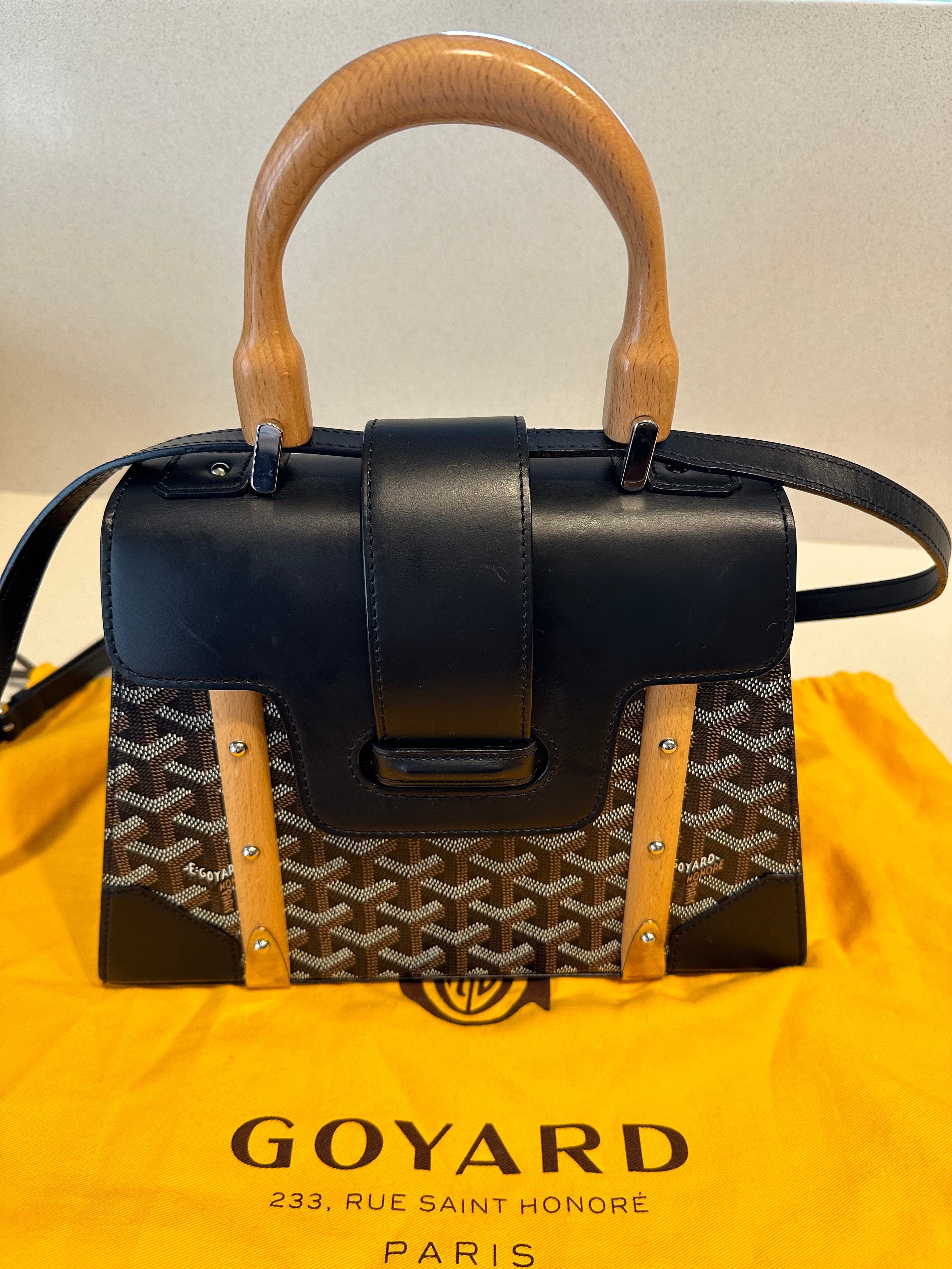 Goyard Goyard Black Siagon PM Bag