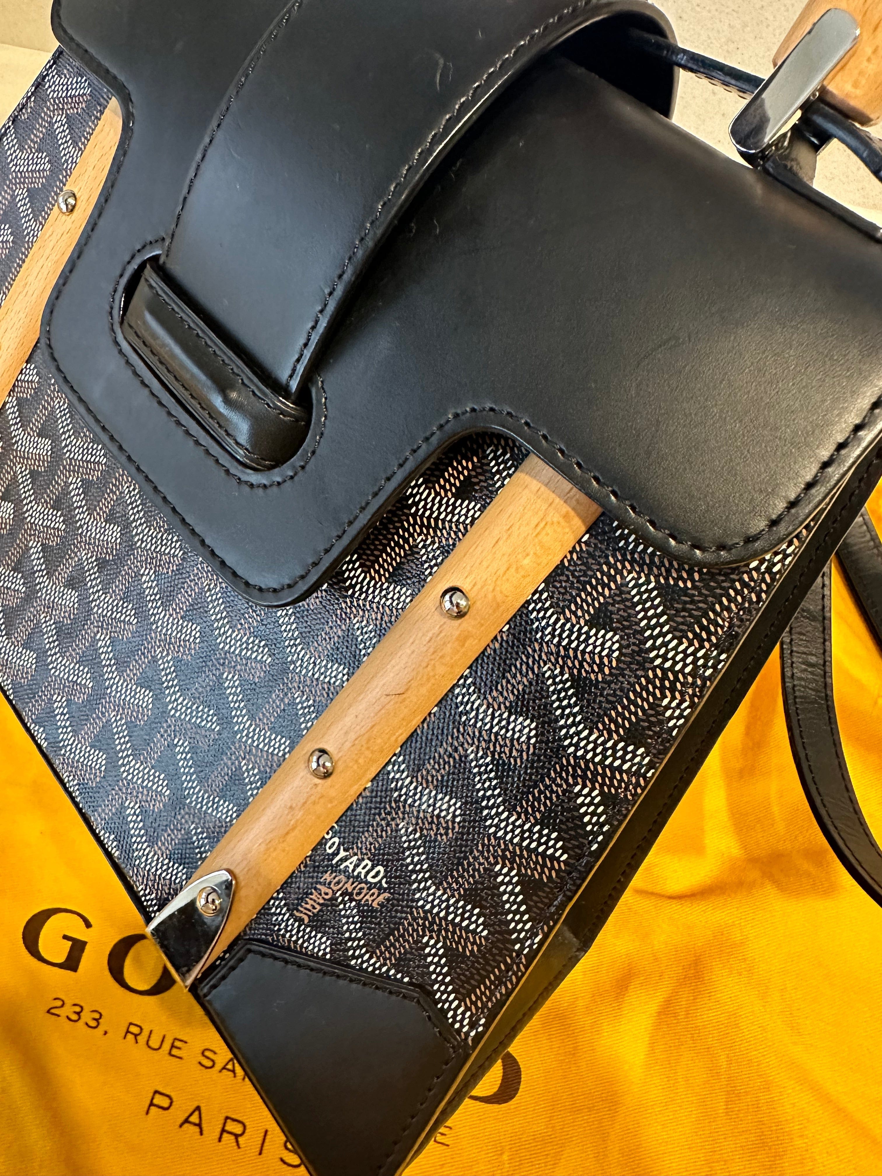 Goyard Goyard Black Siagon PM Bag