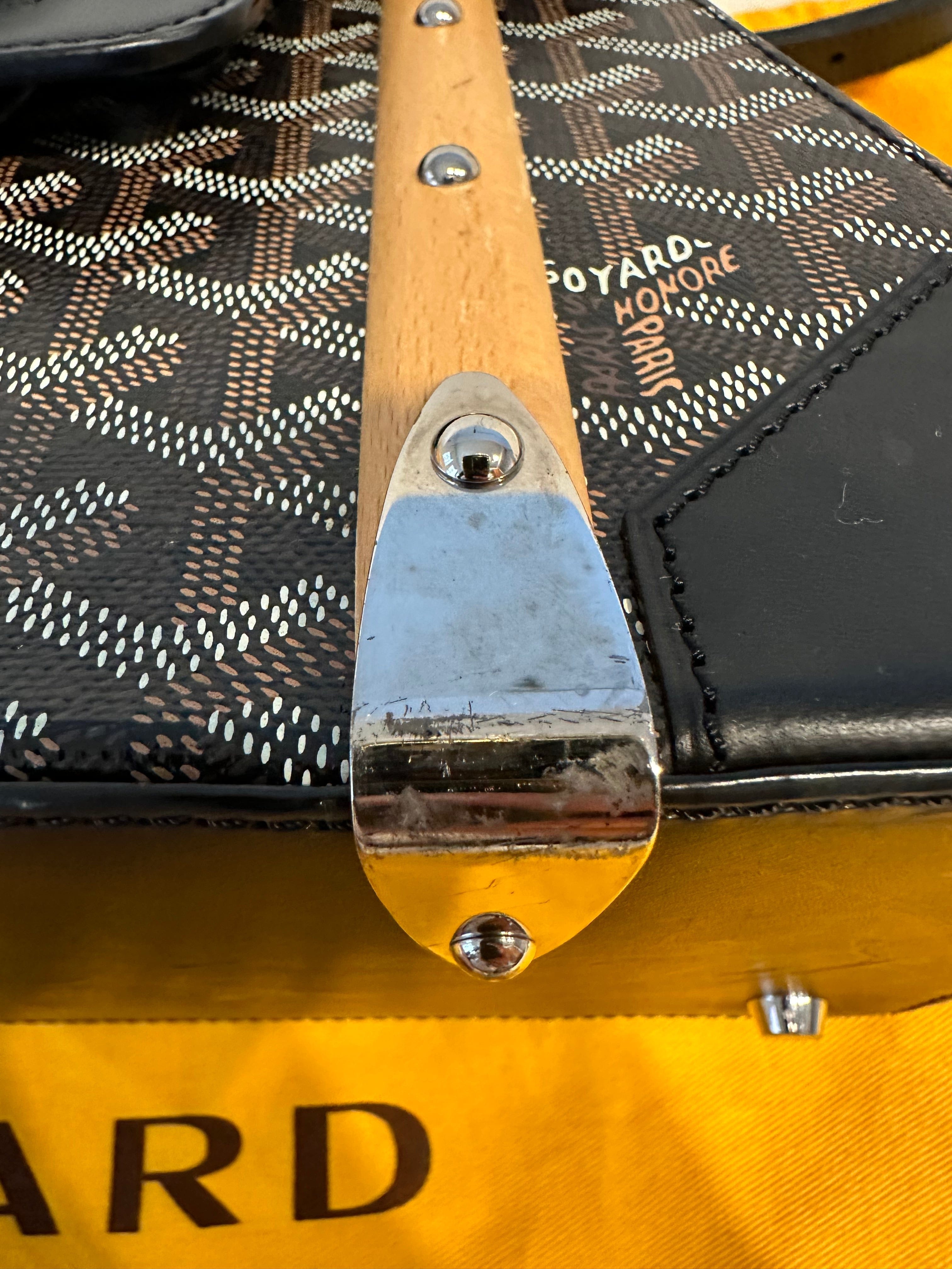 Goyard Goyard Black Siagon PM Bag