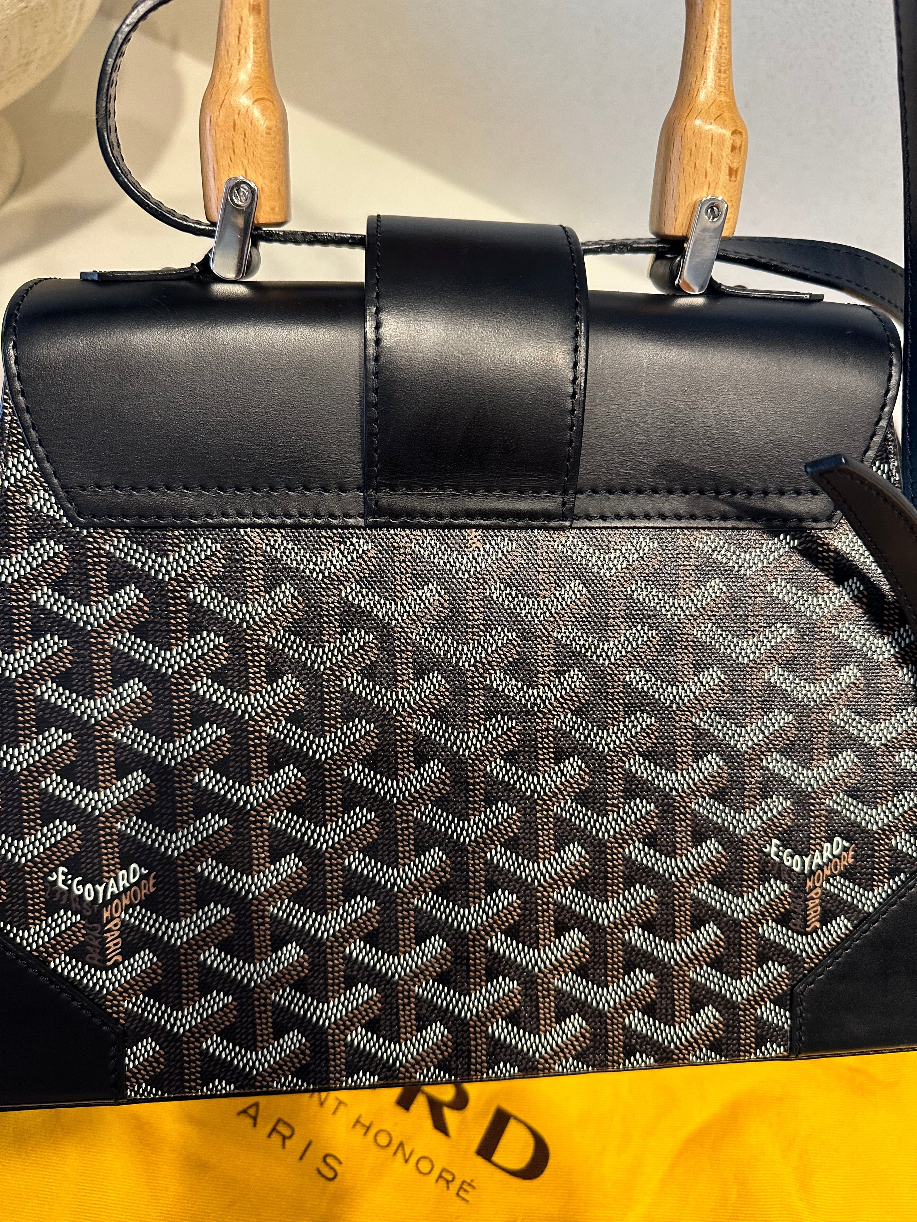 Goyard Goyard Black Siagon PM Bag