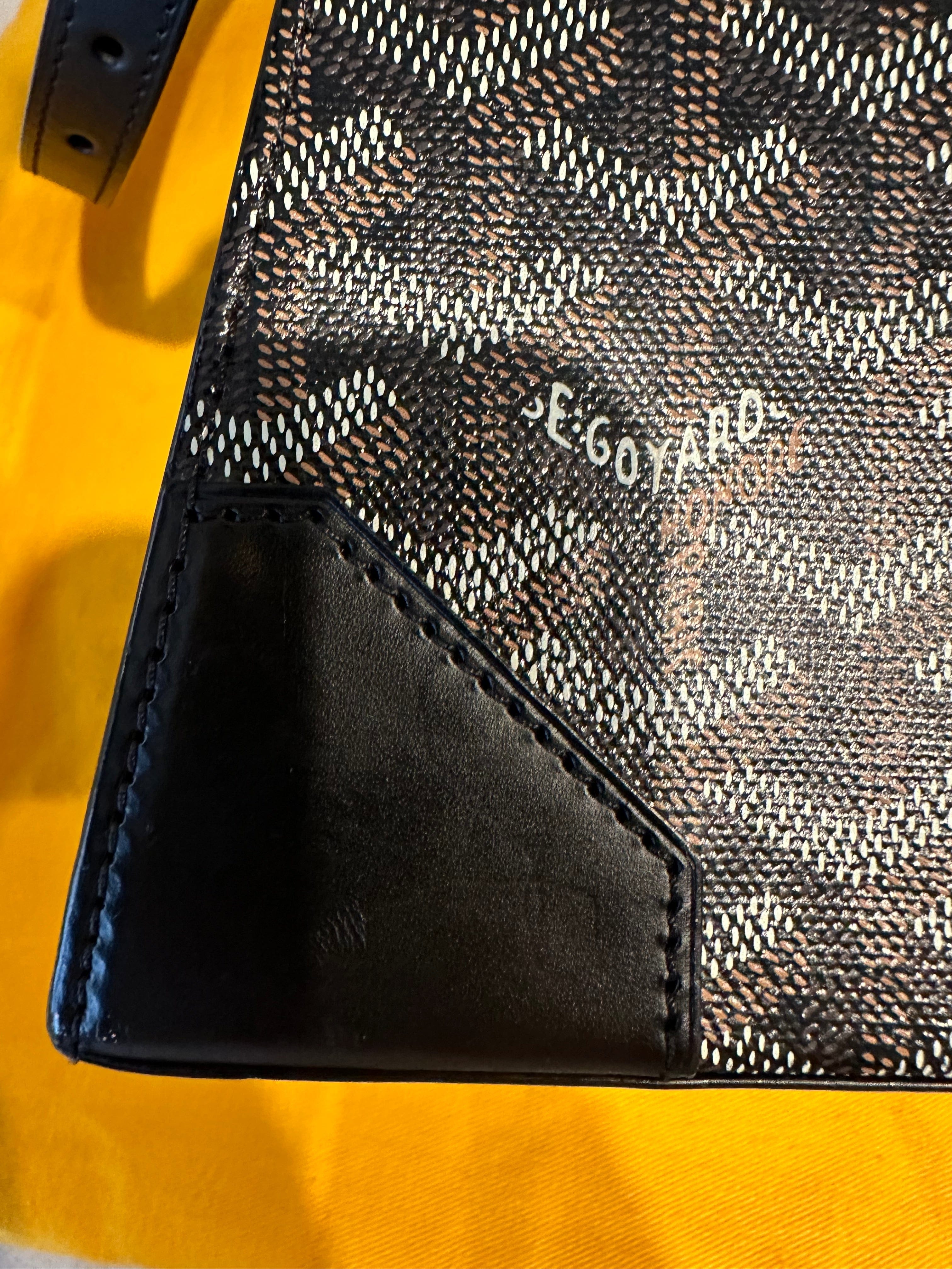 Goyard Goyard Black Siagon PM Bag